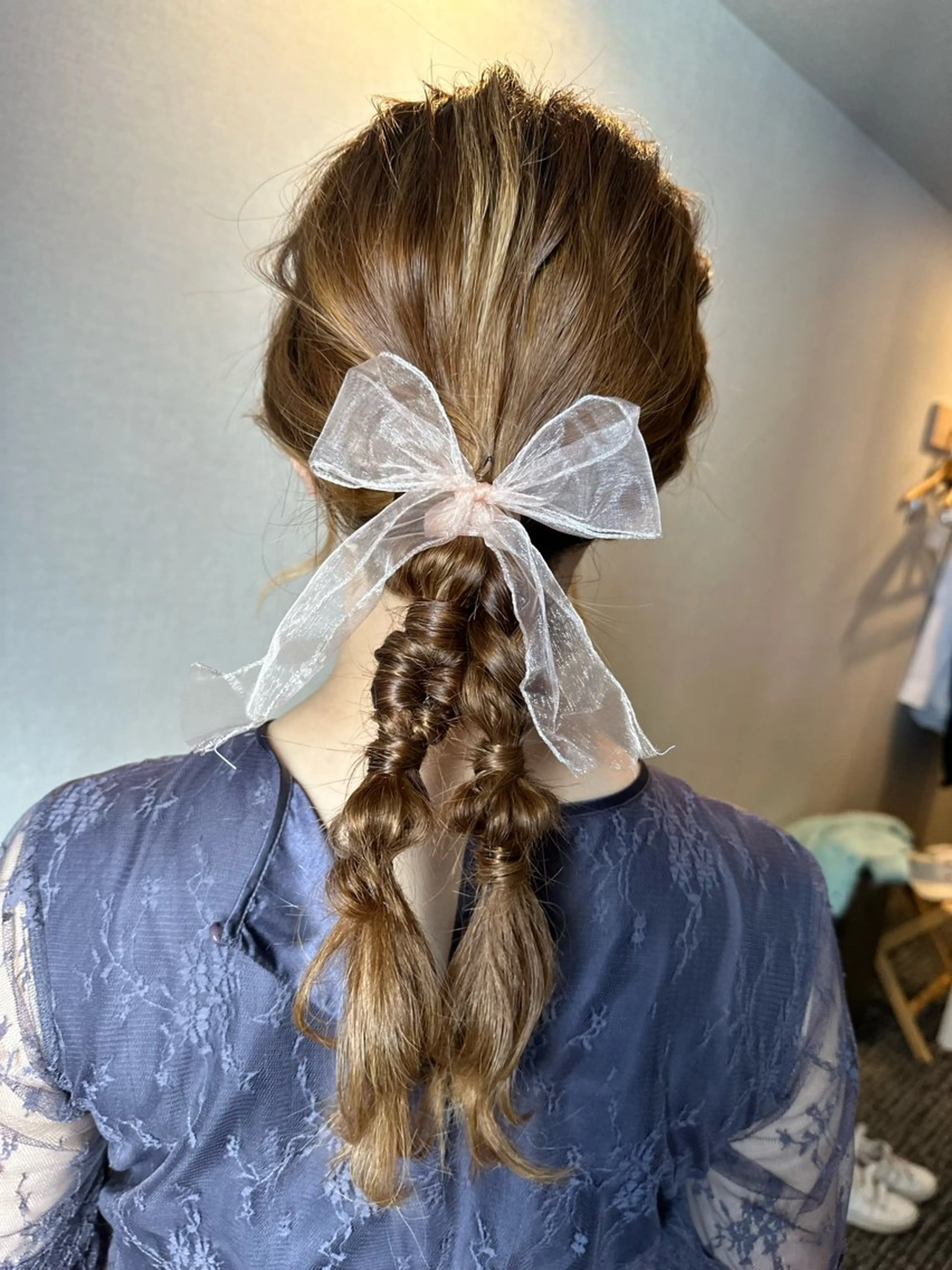 セミロング ヘアアレンジ 韓国メイクサロン YUKINA東京のその他イメージ