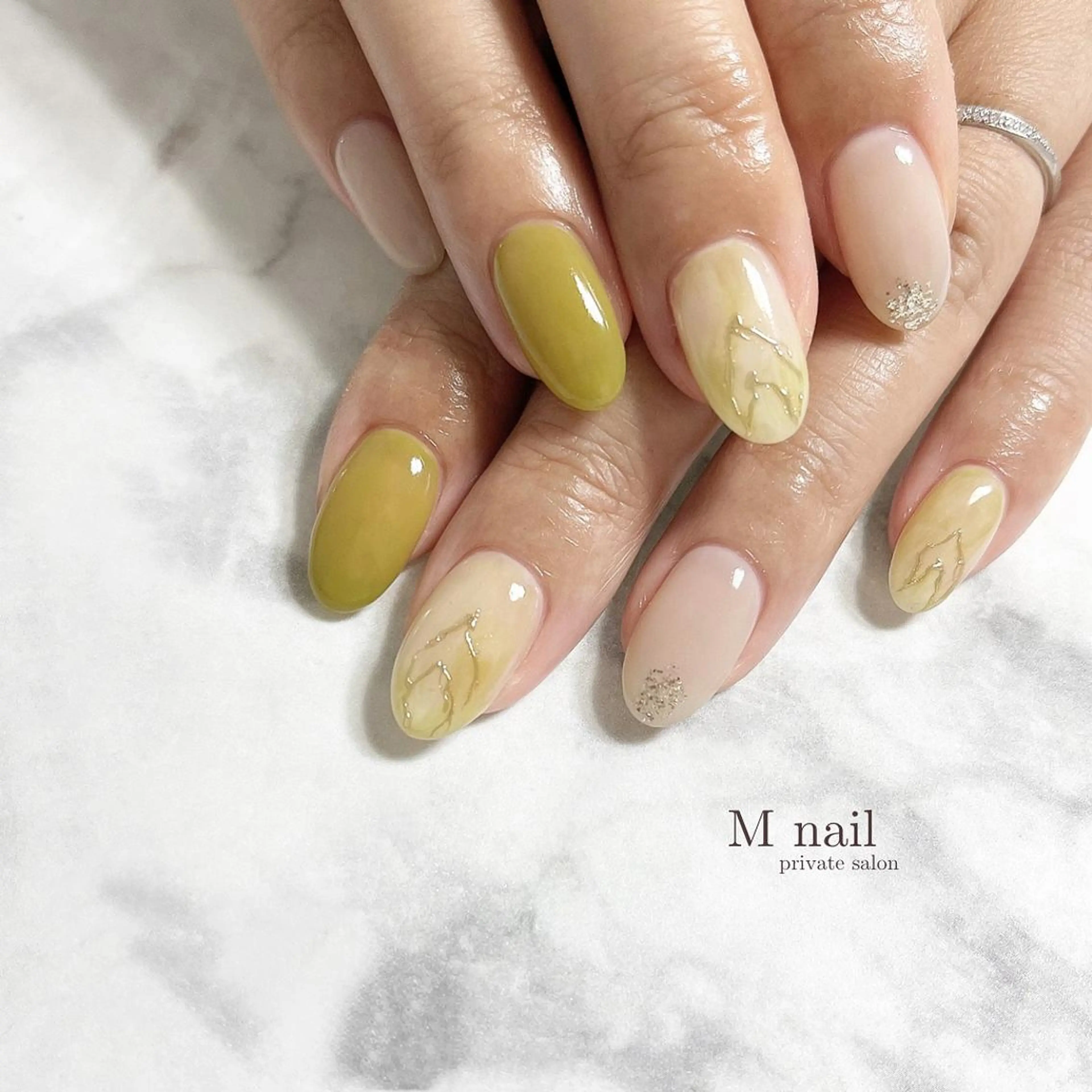 ネイル ハンドネイル M　nail所属・M nailのネイルデザイン