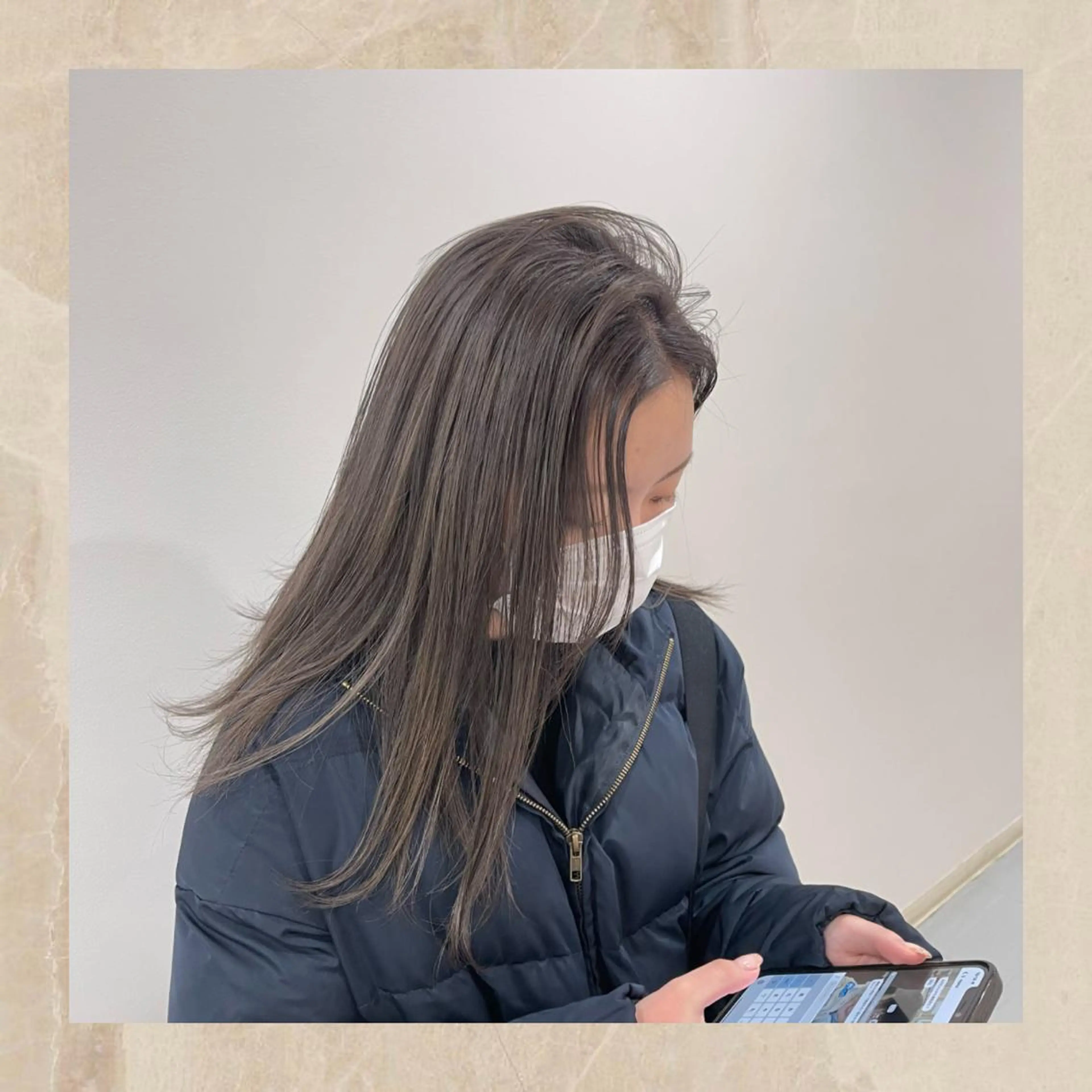 セミロング ワンホン/エクステ ケラチン/Kaitoのヘアスタイル