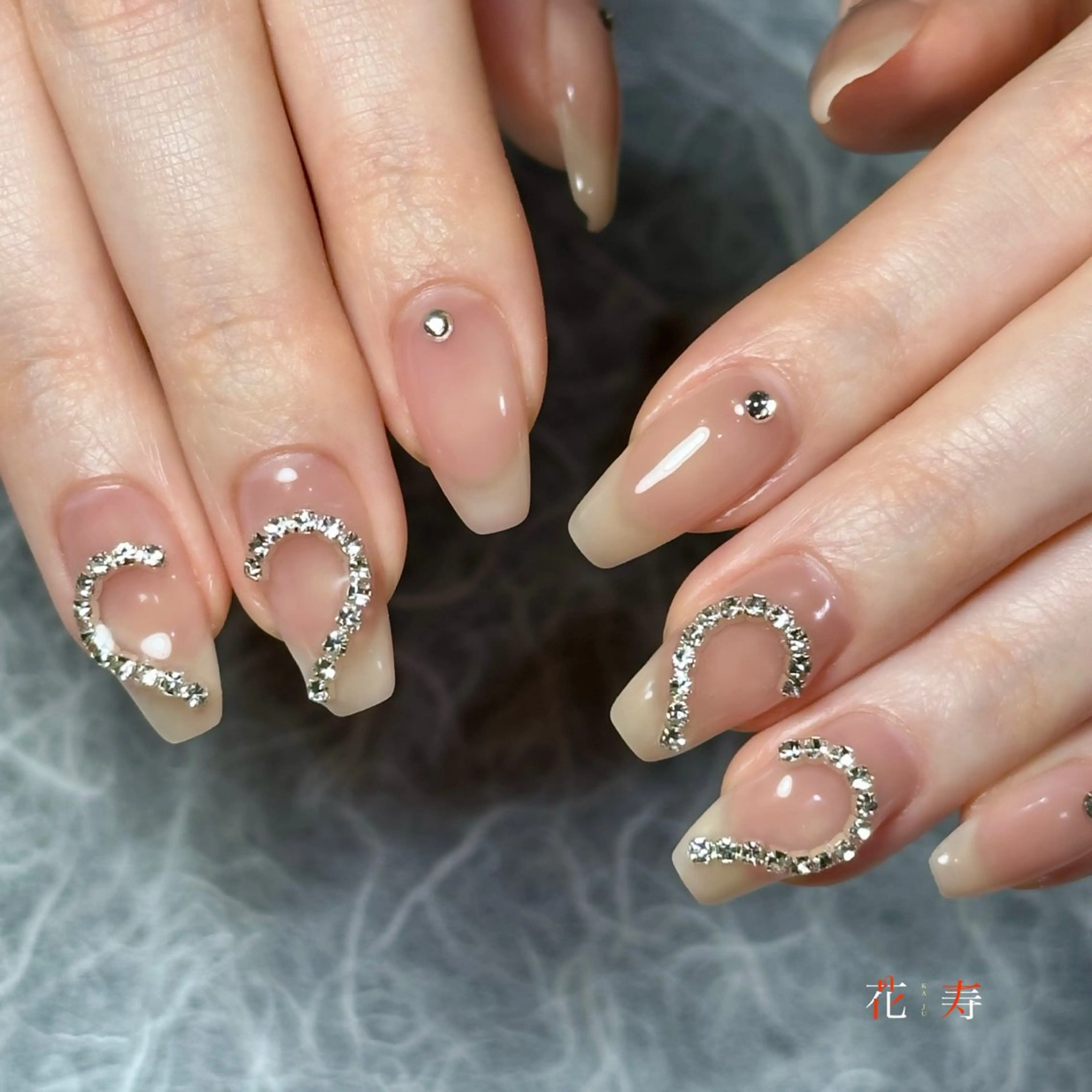 ネイル ハンドネイル 花寿-kaju- s.のネイルデザイン