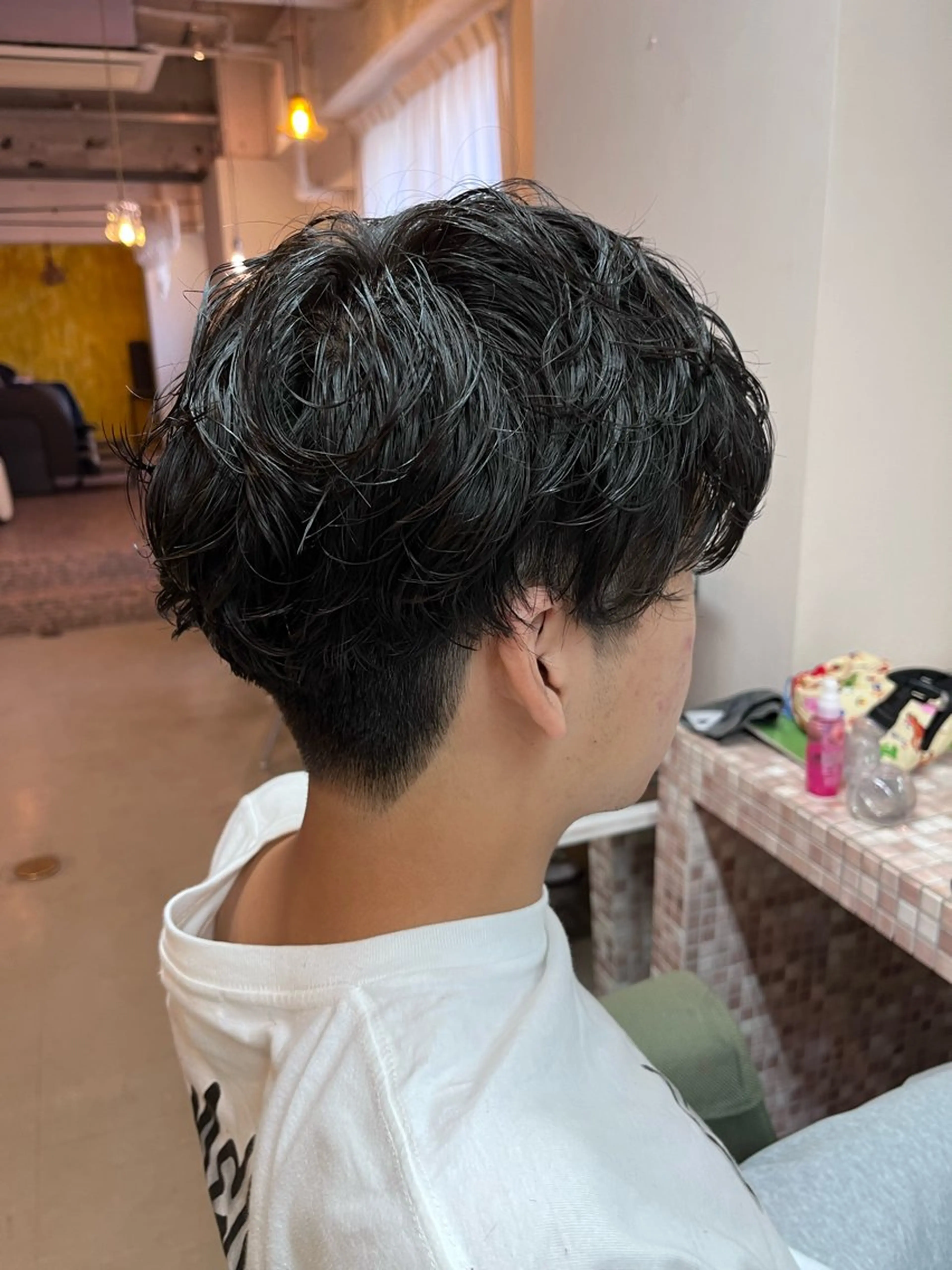パーマ メンズ メンズパーマ トイ ハルトのヘアスタイル