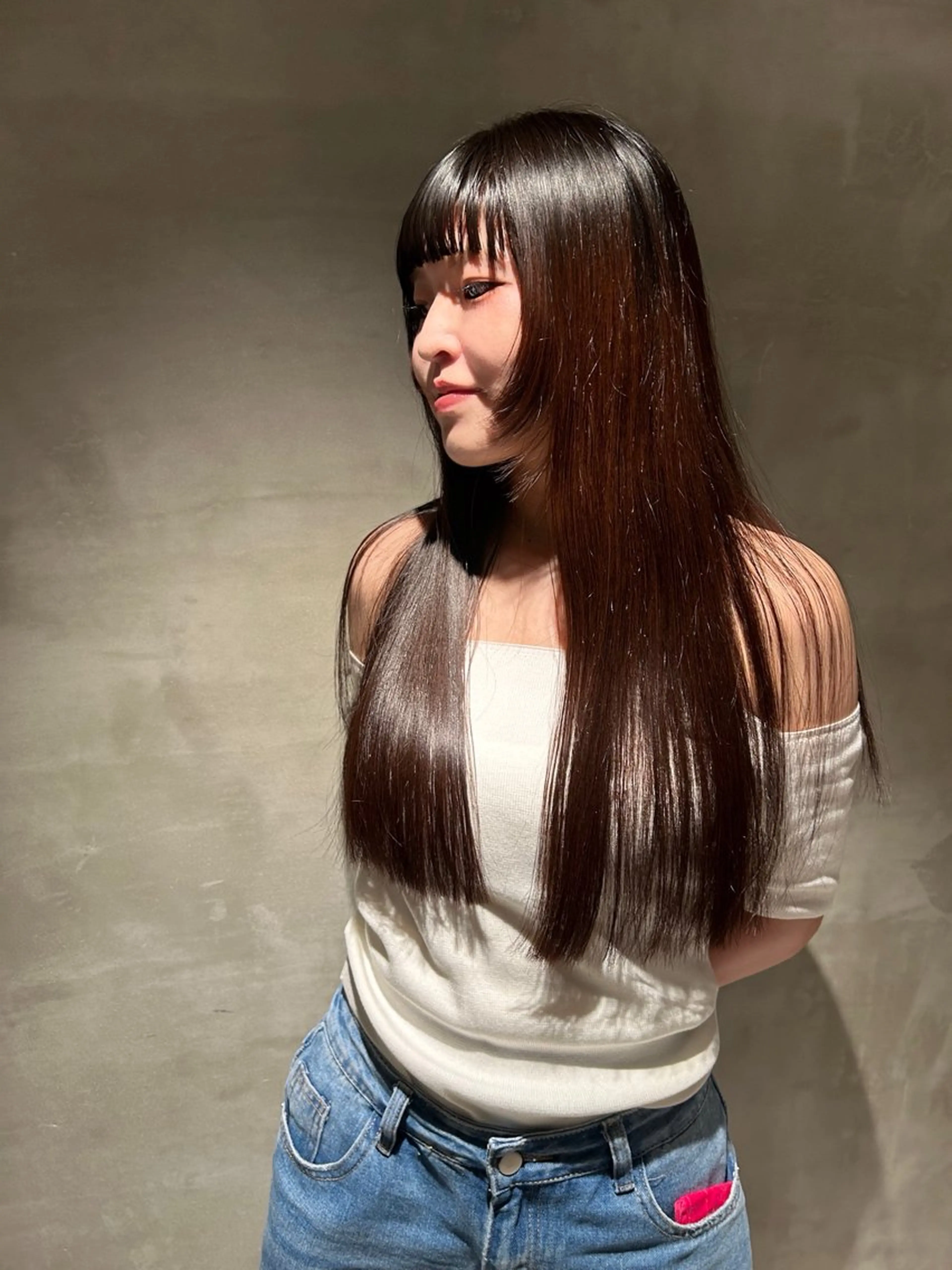 ロング カラー タナカ カナ🫧のヘアスタイル