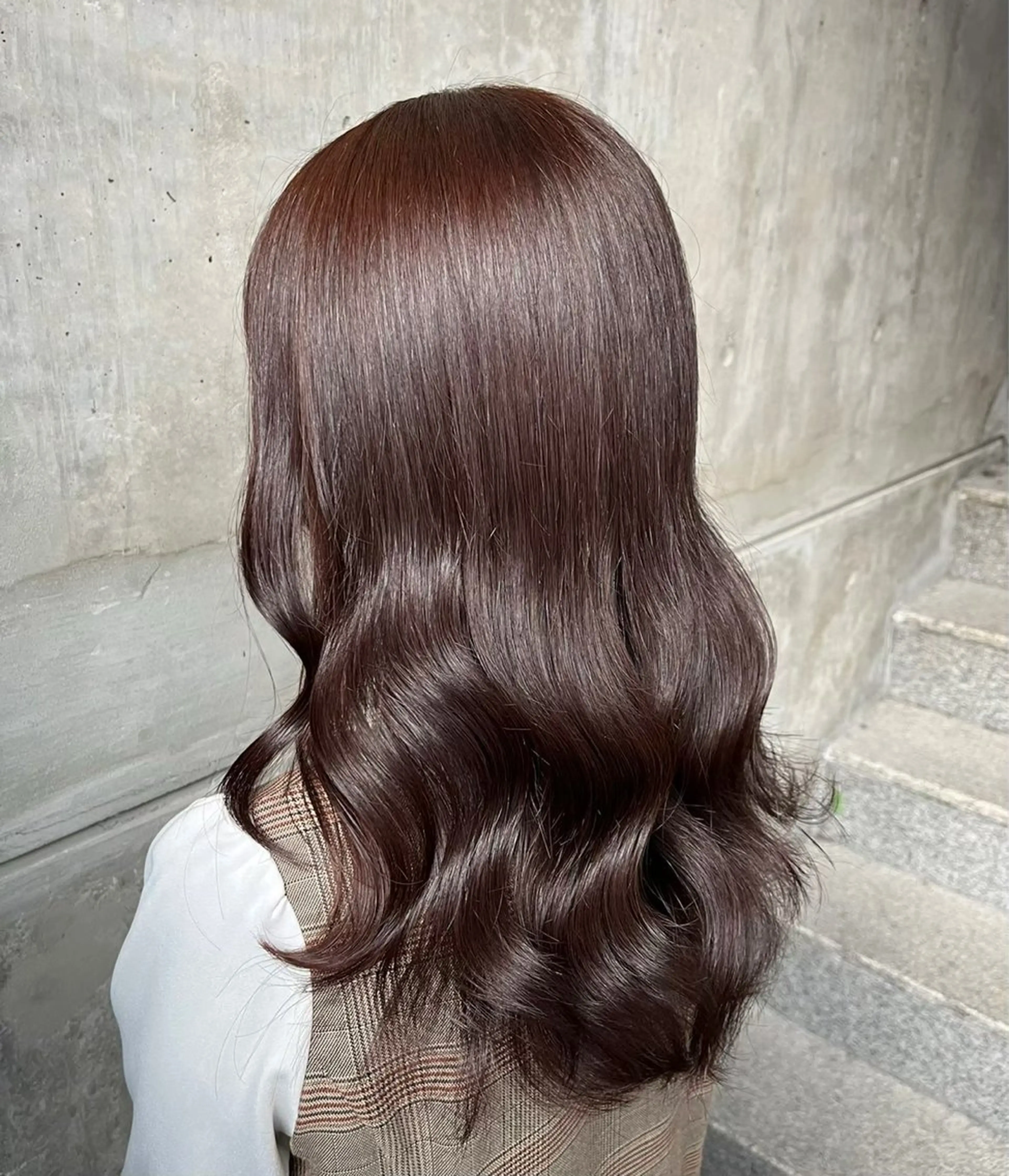 ロング カラー BABY 艶髪暗髪ヘア💖達人のヘアスタイル