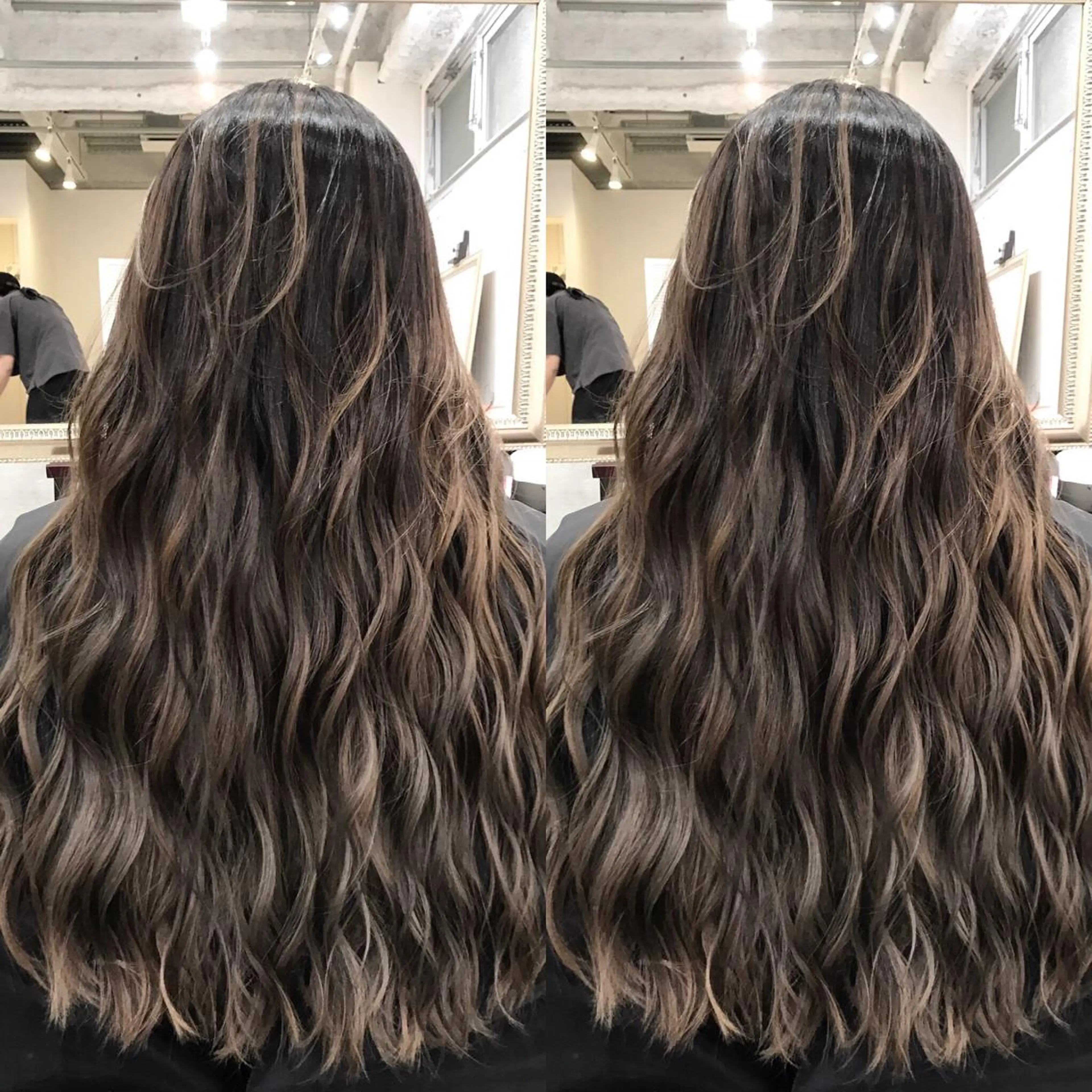 ロング カラー ヘアアレンジ ヘアカラー トリートメント BANK'S hair所属・縮毛矯正 髪質改善寺坂雄飛💐のヘアスタイル