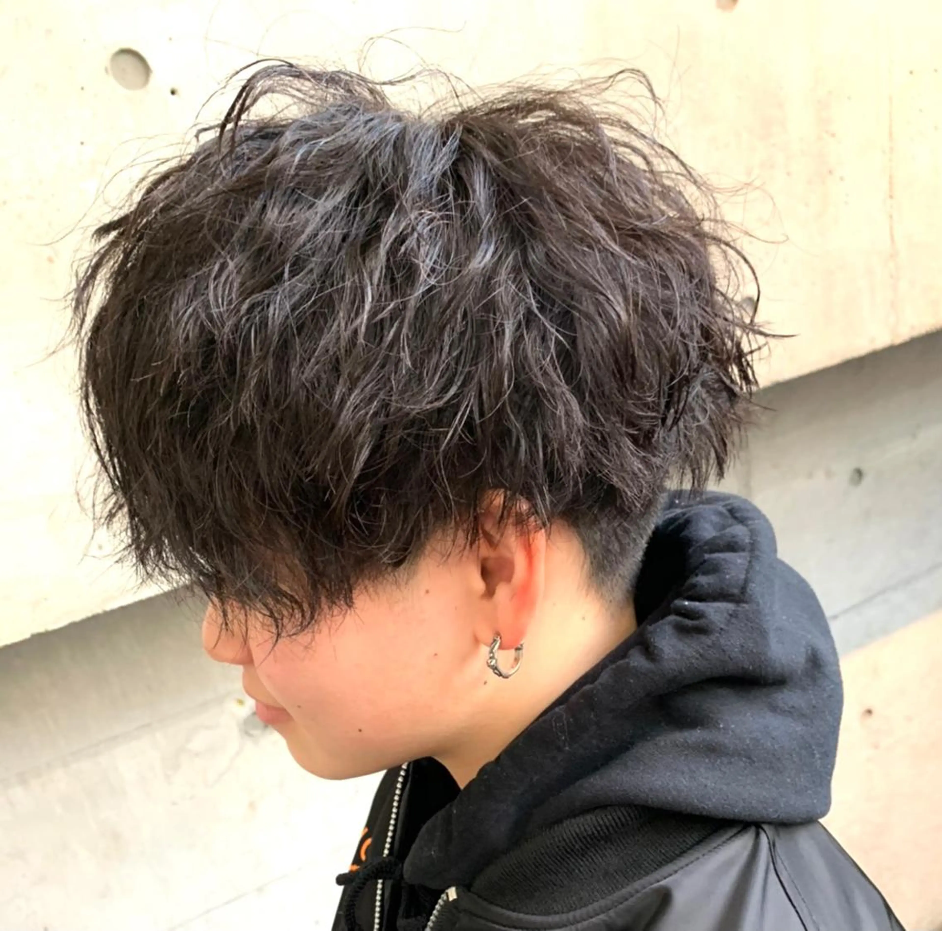 パーマ メンズ 透明感カラー/ 韓国風🌿RIKOのヘアスタイル