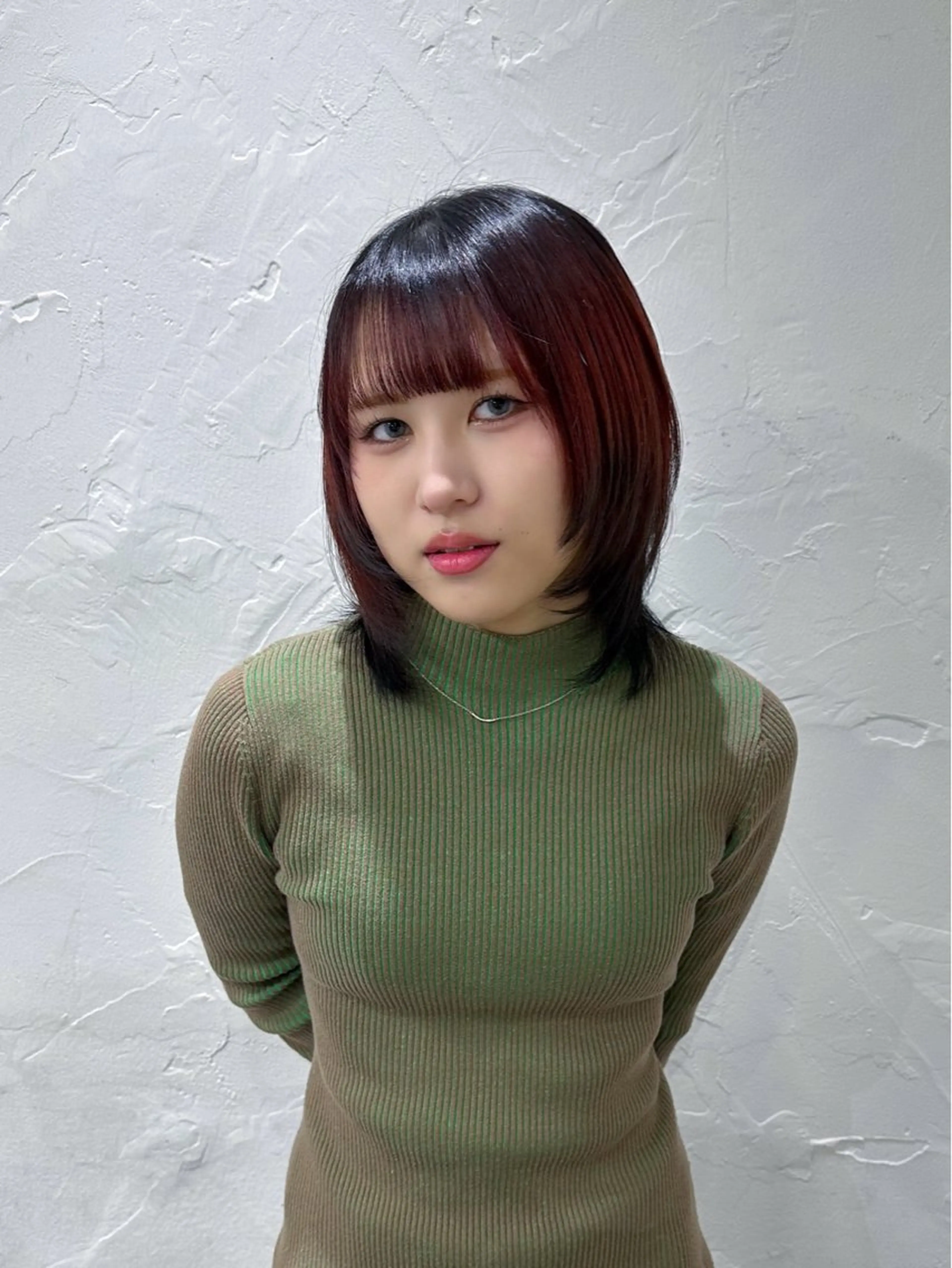 ミディアム カラー 🐺ウルフオタク🐺 ハイトーン/moeのヘアスタイル