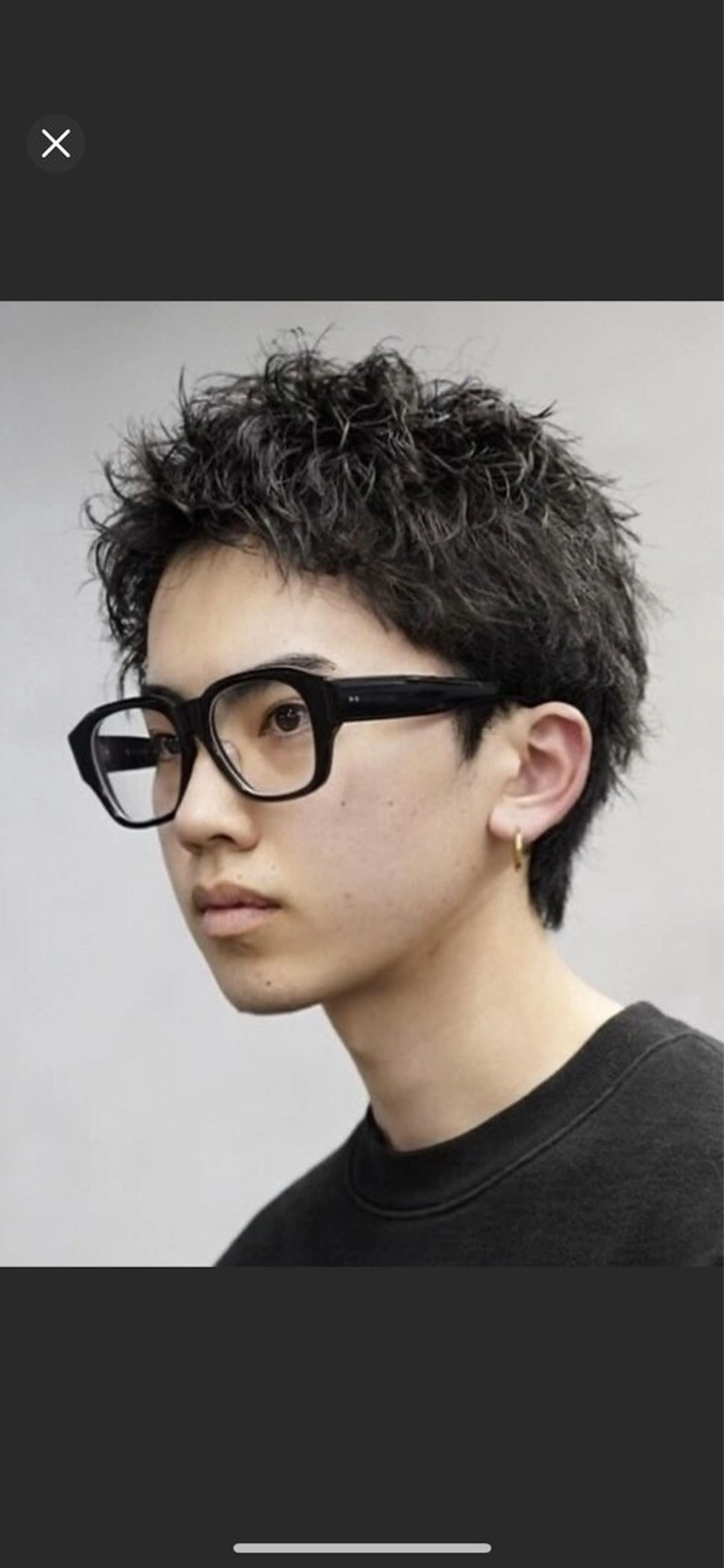 パーマ メンズ カット パーマ メンズ/シャドウ/ 波巻き/kyogoのヘアスタイル