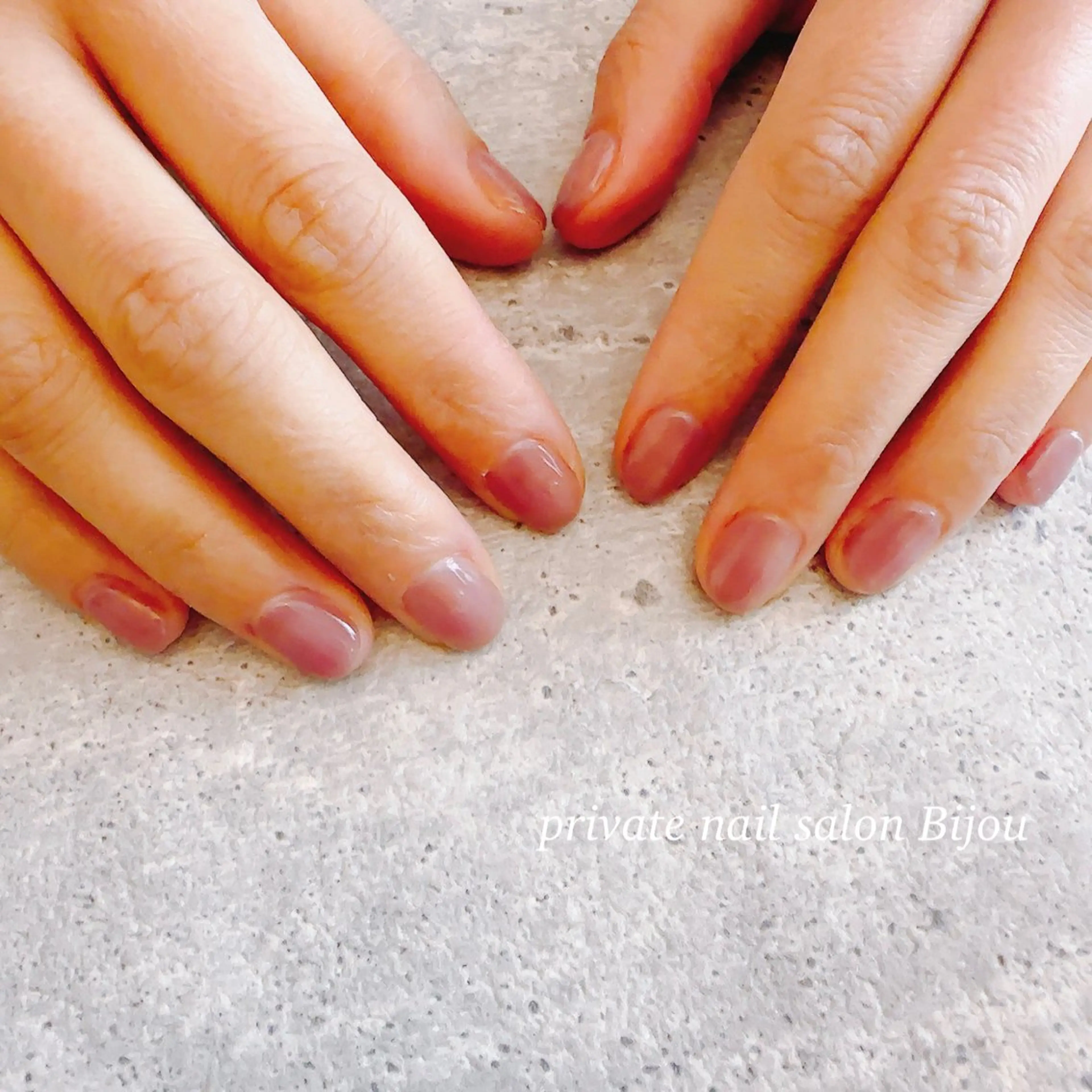 ネイル ワンカラーネイル Bijou💎✨ Reiのネイルデザイン