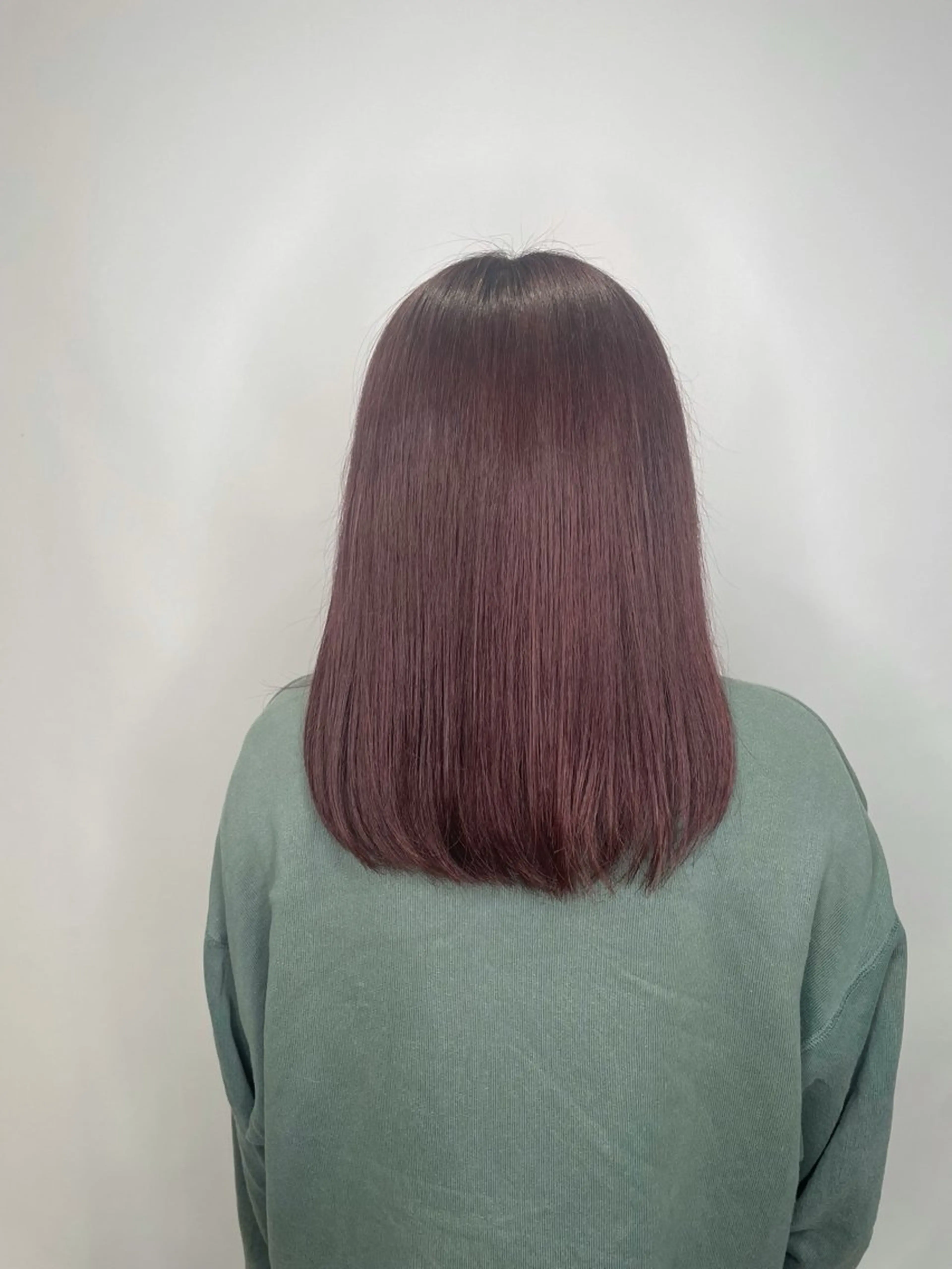 セミロング un knownのヘアスタイル