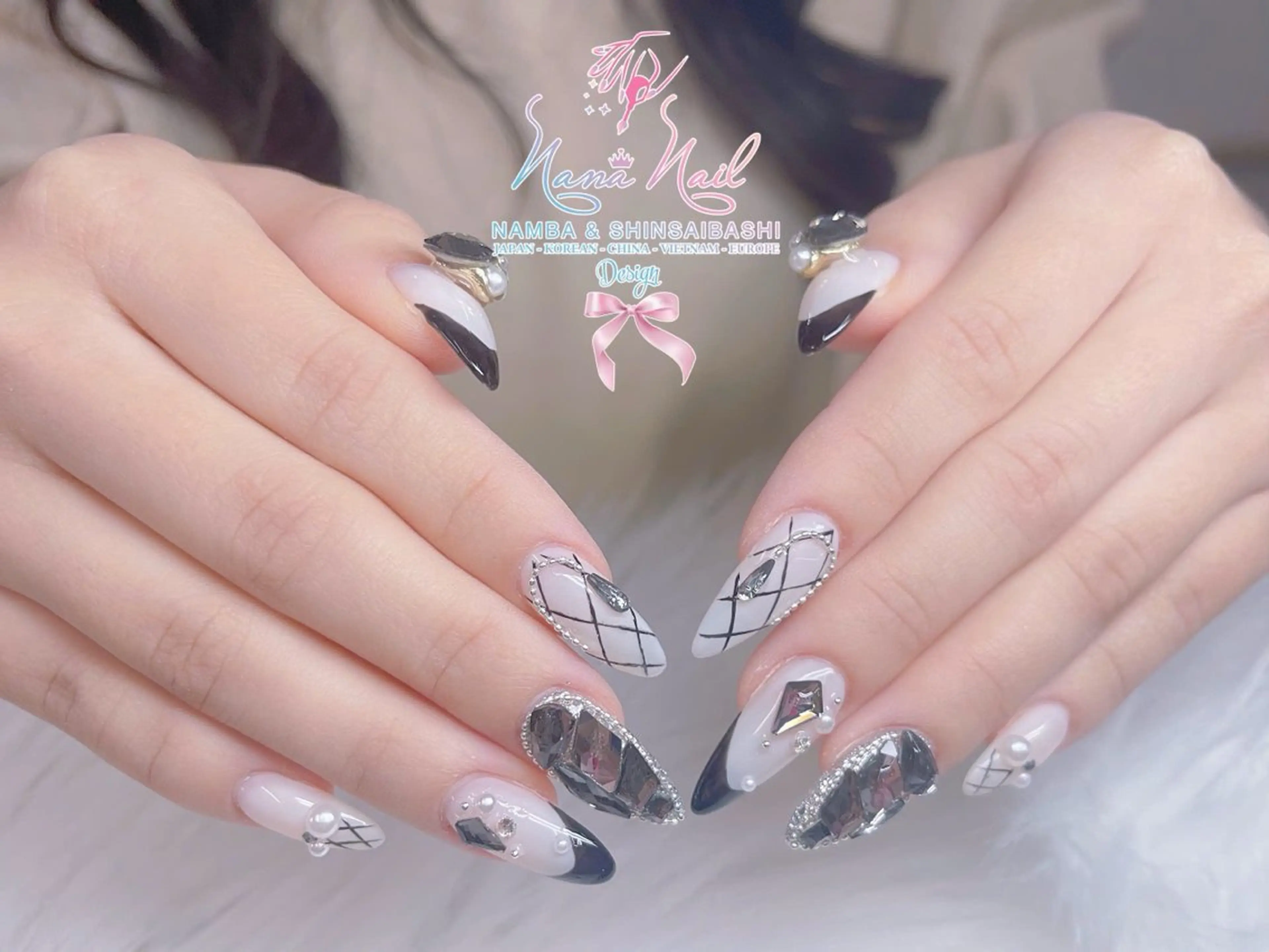 ネイル フットネイル ジェルネイル 持ち込み ネイルチップ ハンドネイル リナネイル 長堀橋店／東心斎橋店のネイルデザイン