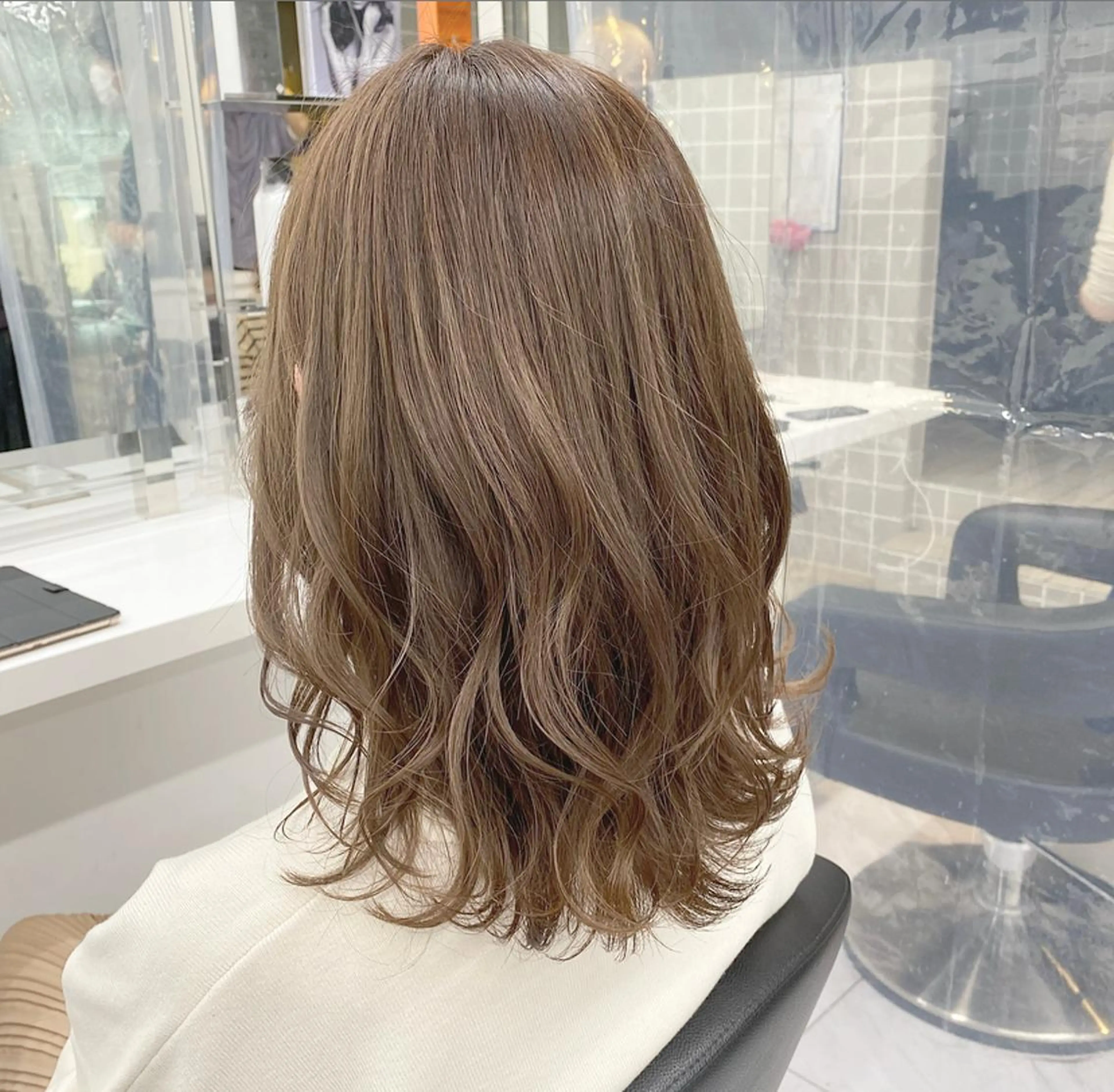 ミディアム カラー ヘアアレンジ 💞あざと可愛い💞 児玉大地のヘアスタイル