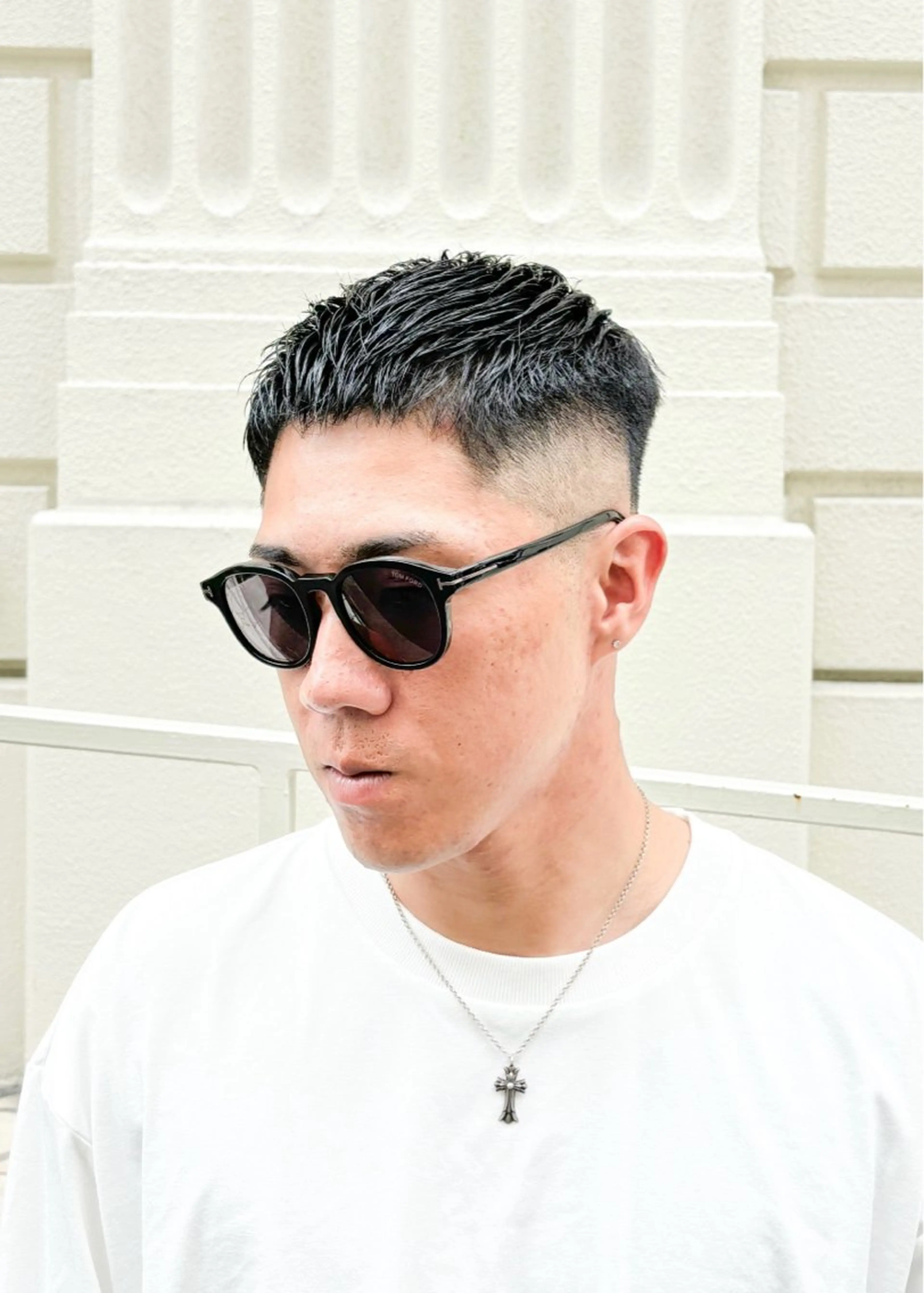 ショート メンズ 三宮メンズカット ヨシイッキのヘアスタイル