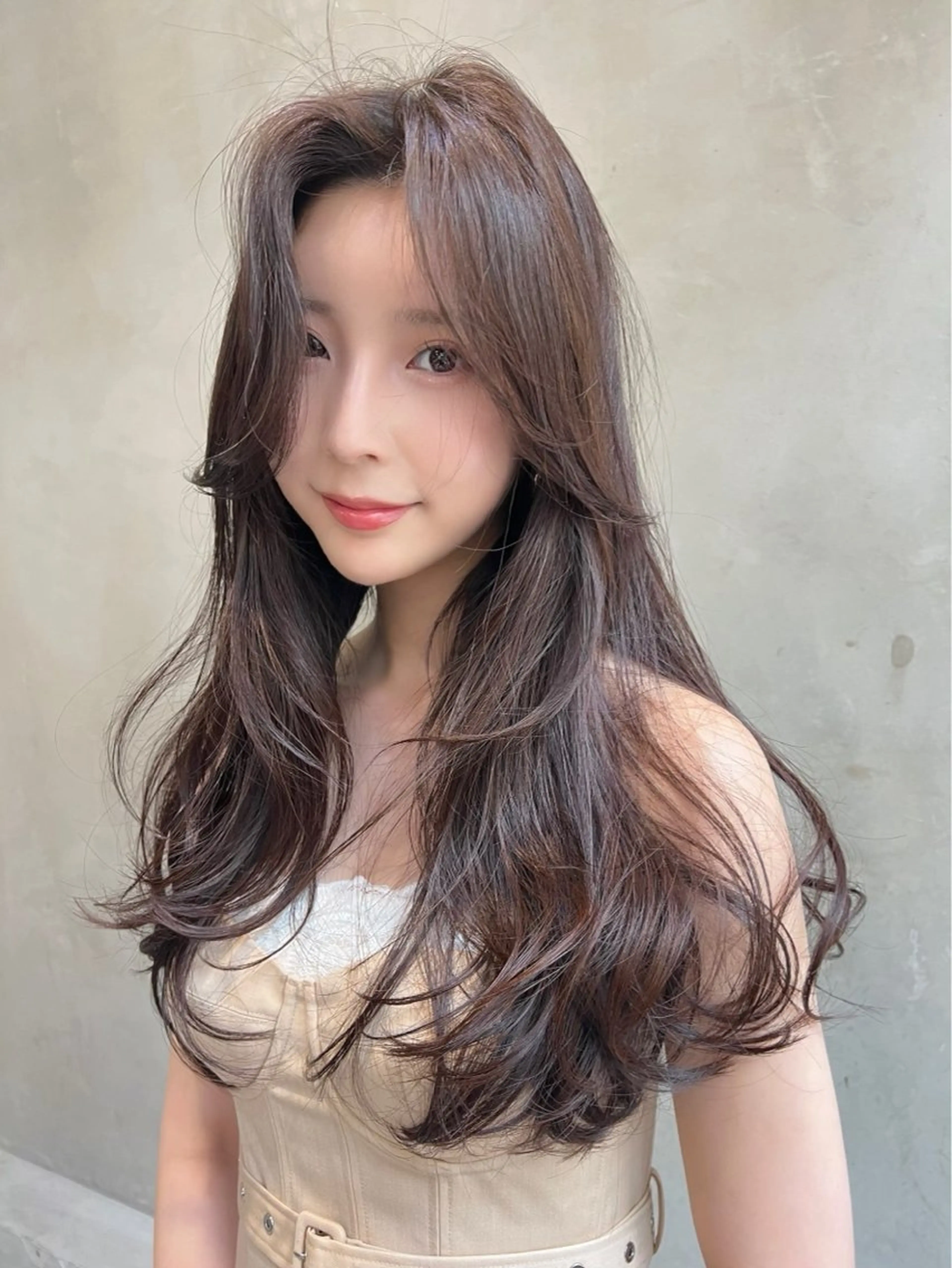 ロング カラー Ameri所属・艶髪／韓国ヘア🎀 Kanon︎︎⁺.のヘアスタイル