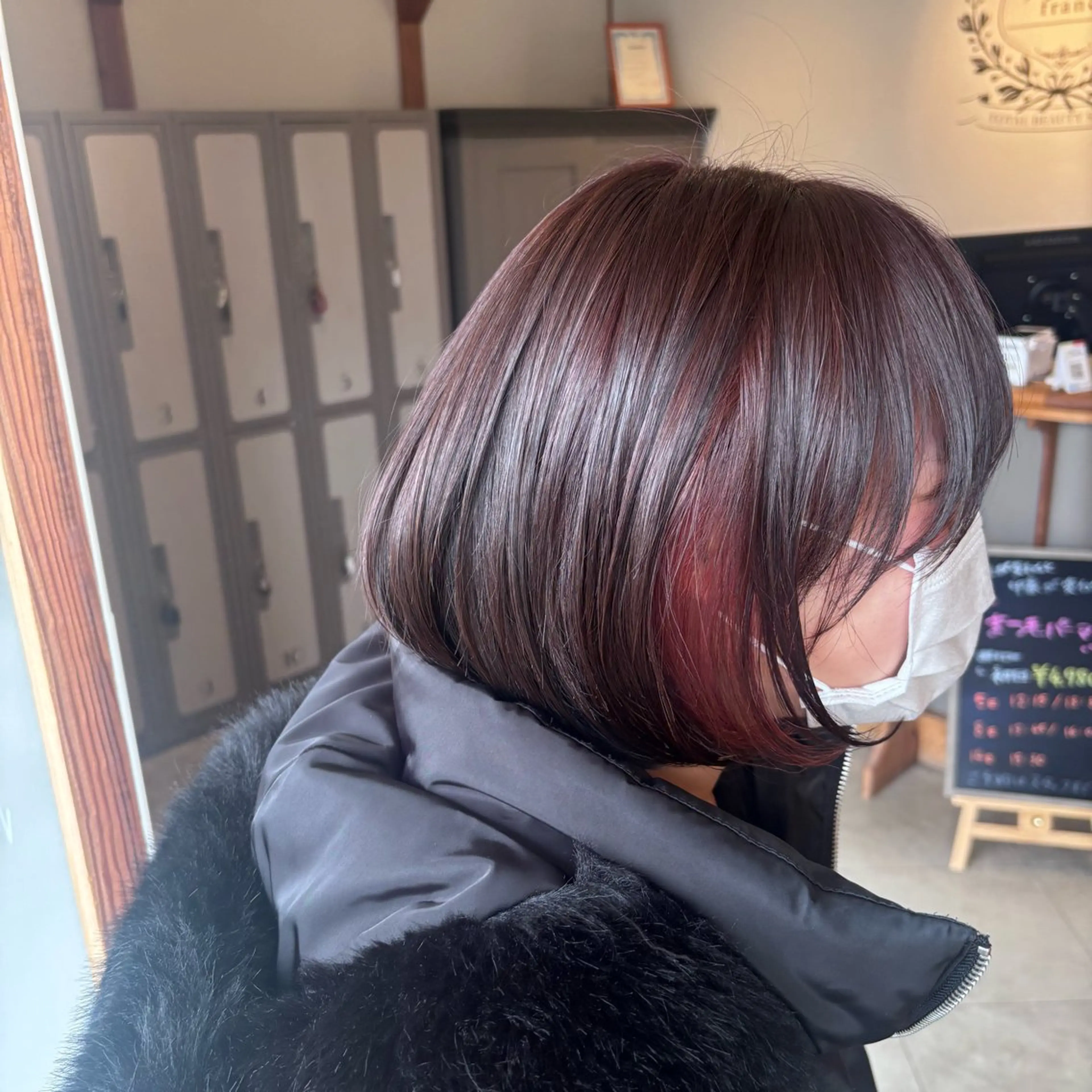 ショート カラー カット ヘアカラー トリートメント Jill franc ＿ ayanoのヘアスタイル