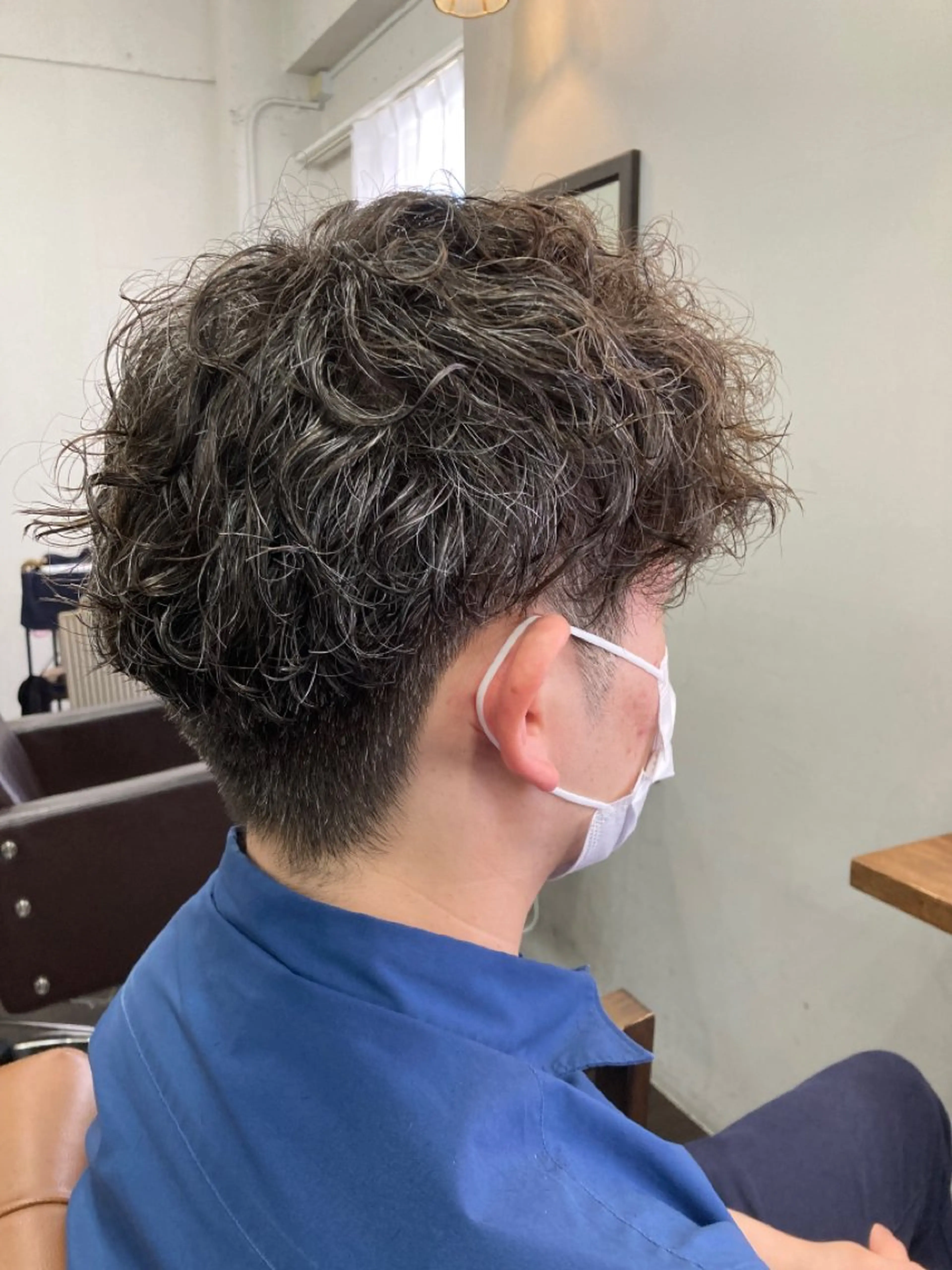 メンズ カット パーマ 🌸栄/髪質改善 透明感/ムラカミ🌸のヘアスタイル