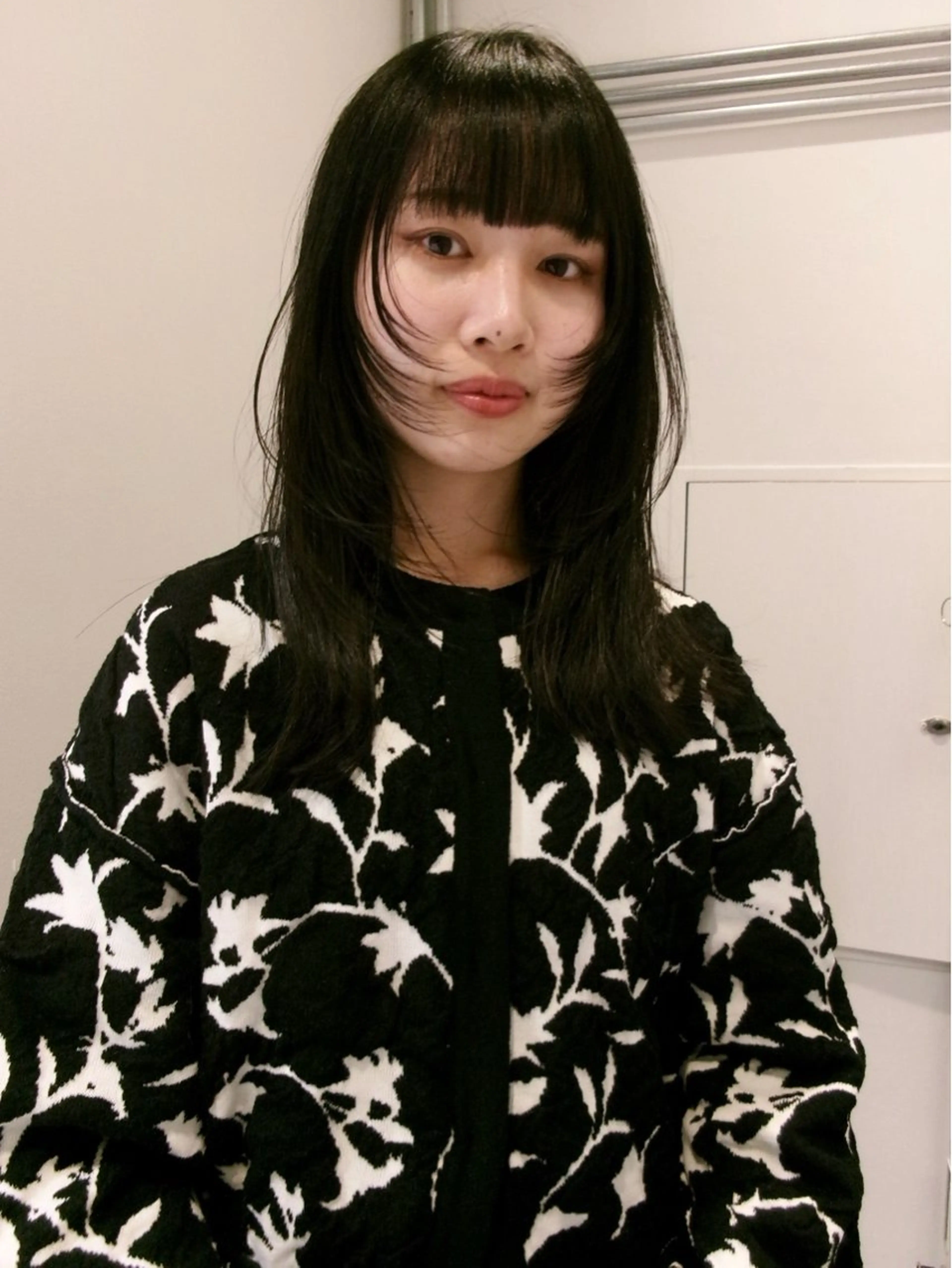 ロング カラー 顔まわりレイヤー 顔周りカット レイヤーカット 透明感/レイヤーカッ ト/kirara🌼のヘアスタイル