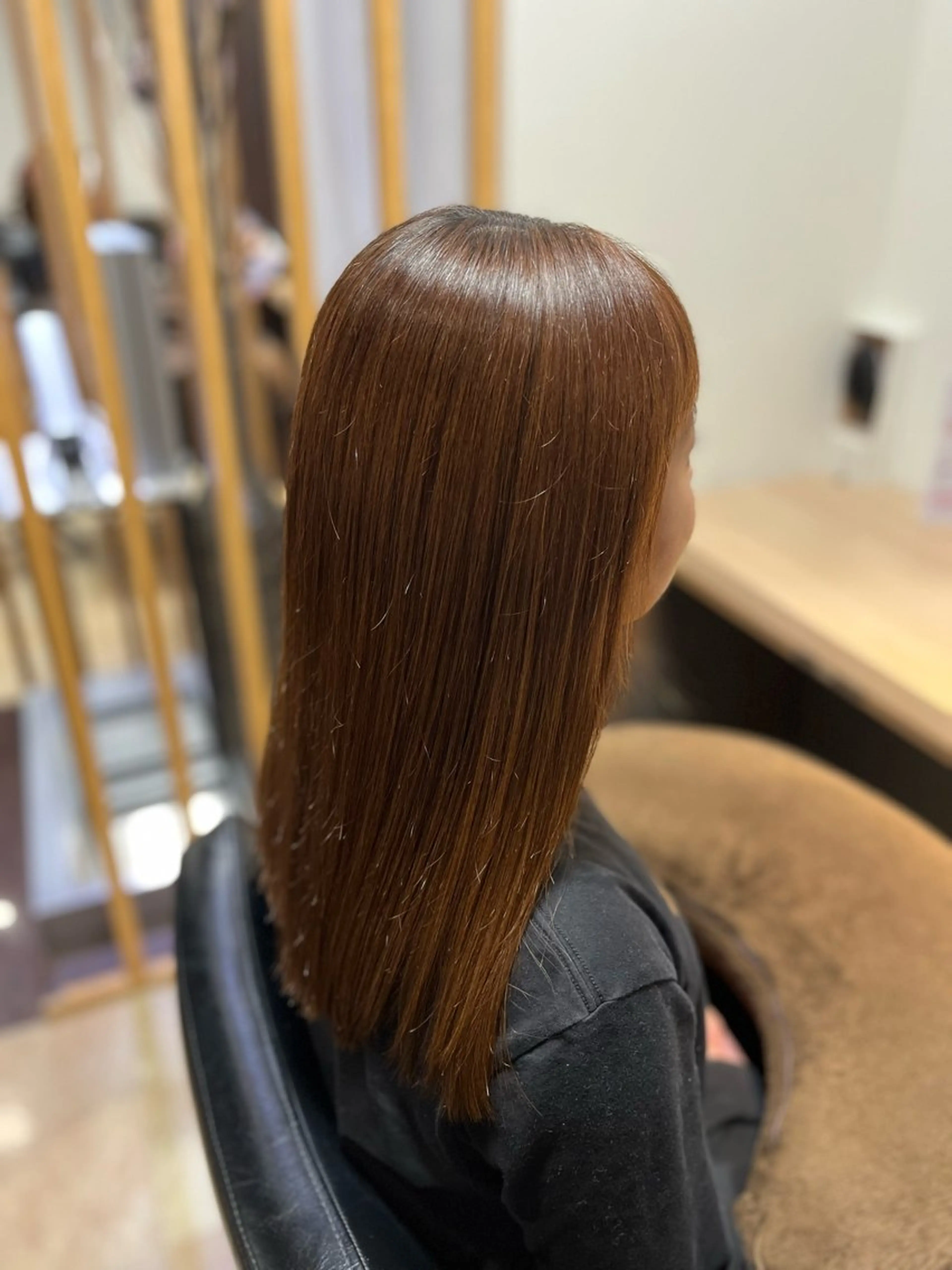 セミロング モデル募集中🌼 岩下陽万里のヘアスタイル