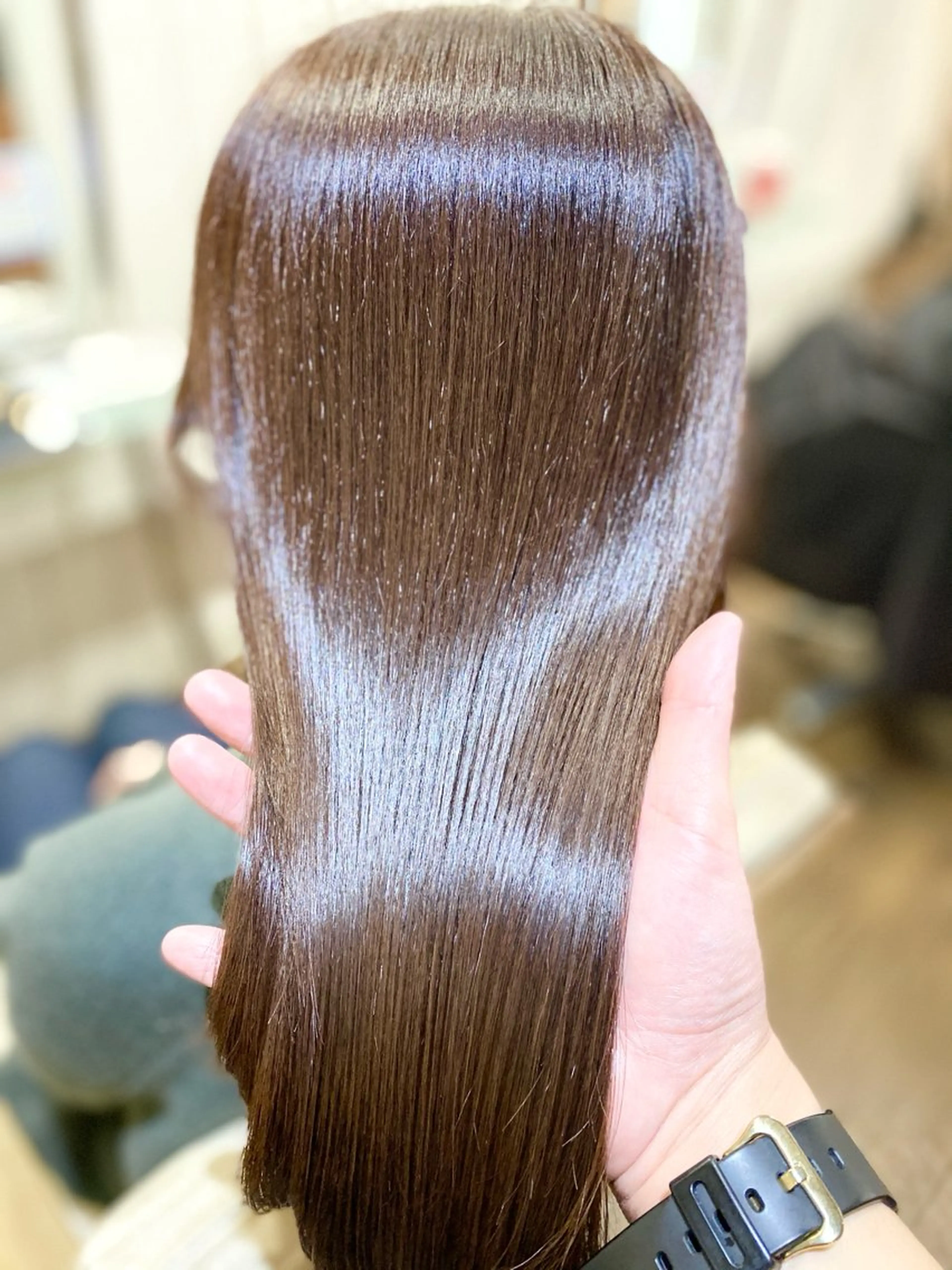 セミロング カラー くせ毛 髪質改善 酸性ストレート カット ヘアカラー 縮毛矯正 トリートメント 👑指名率No.1 👑坂口飛翔のヘアスタイル
