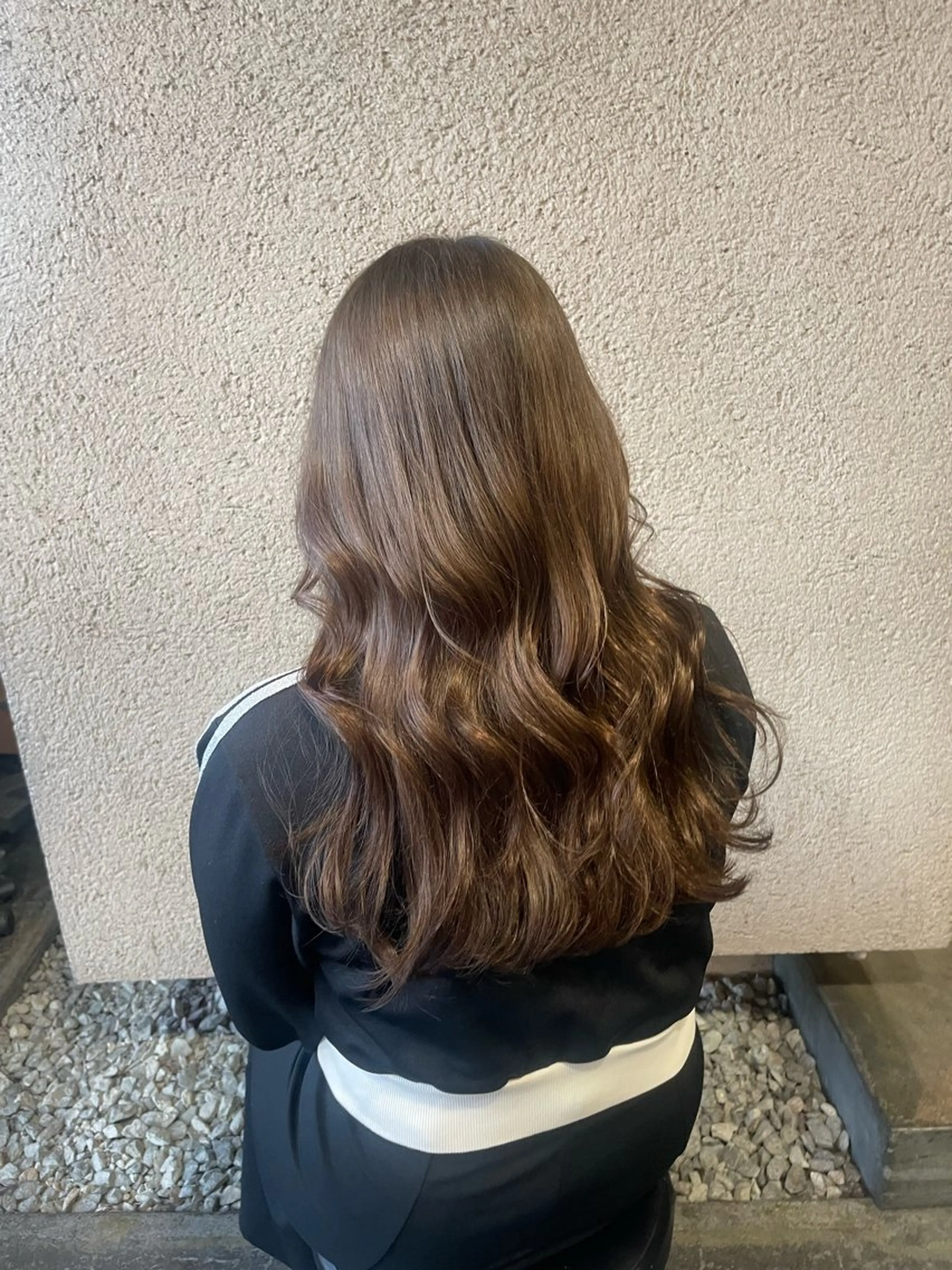 ロング カラー ヘアアレンジ ブラウンカラー カット ヘアカラー SARAJU仁川 _aya🌼のヘアスタイル