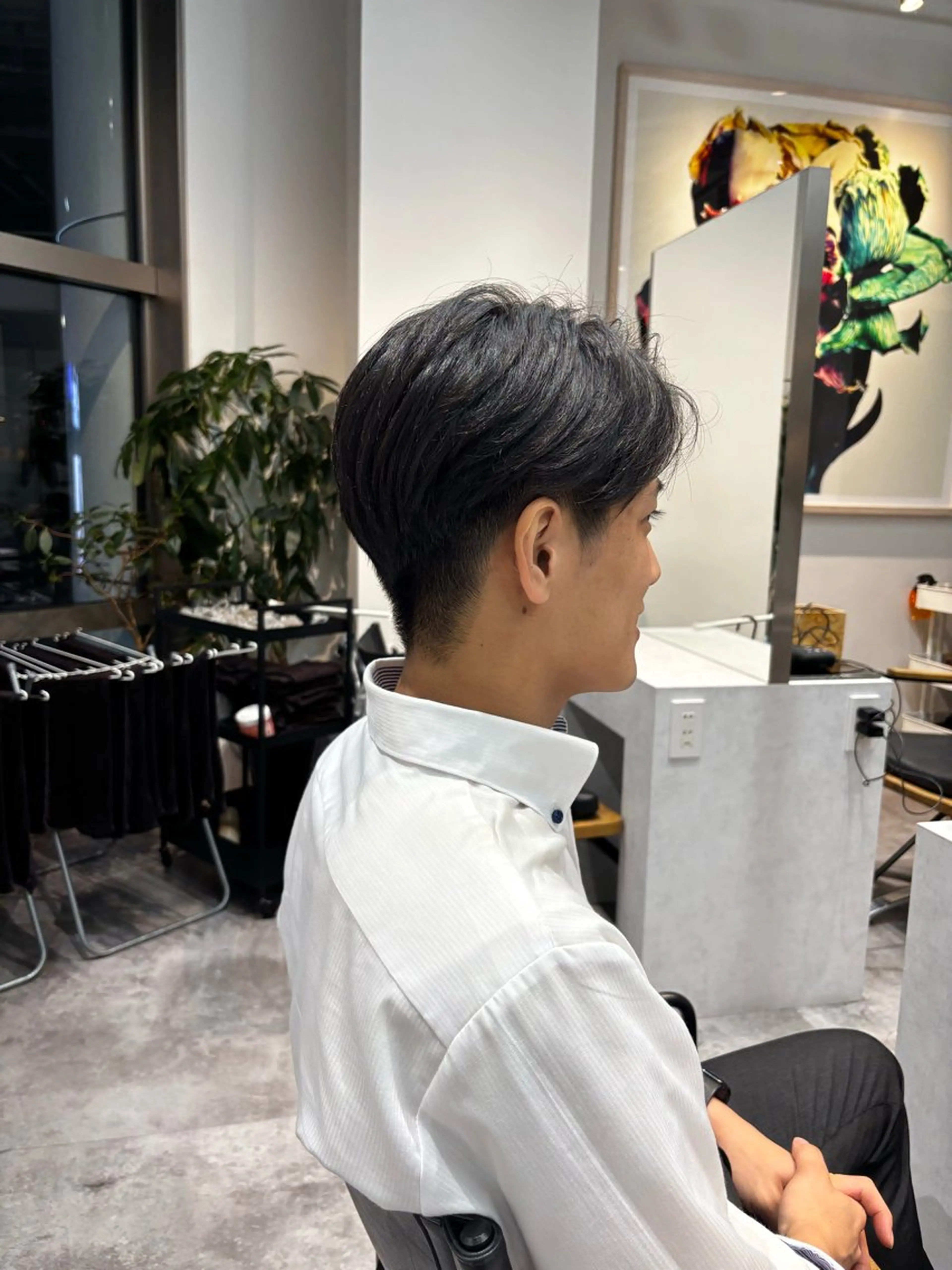 ショート メンズ カット 門崎未依/レイヤー/ メンズカット🪿🌼のヘアスタイル