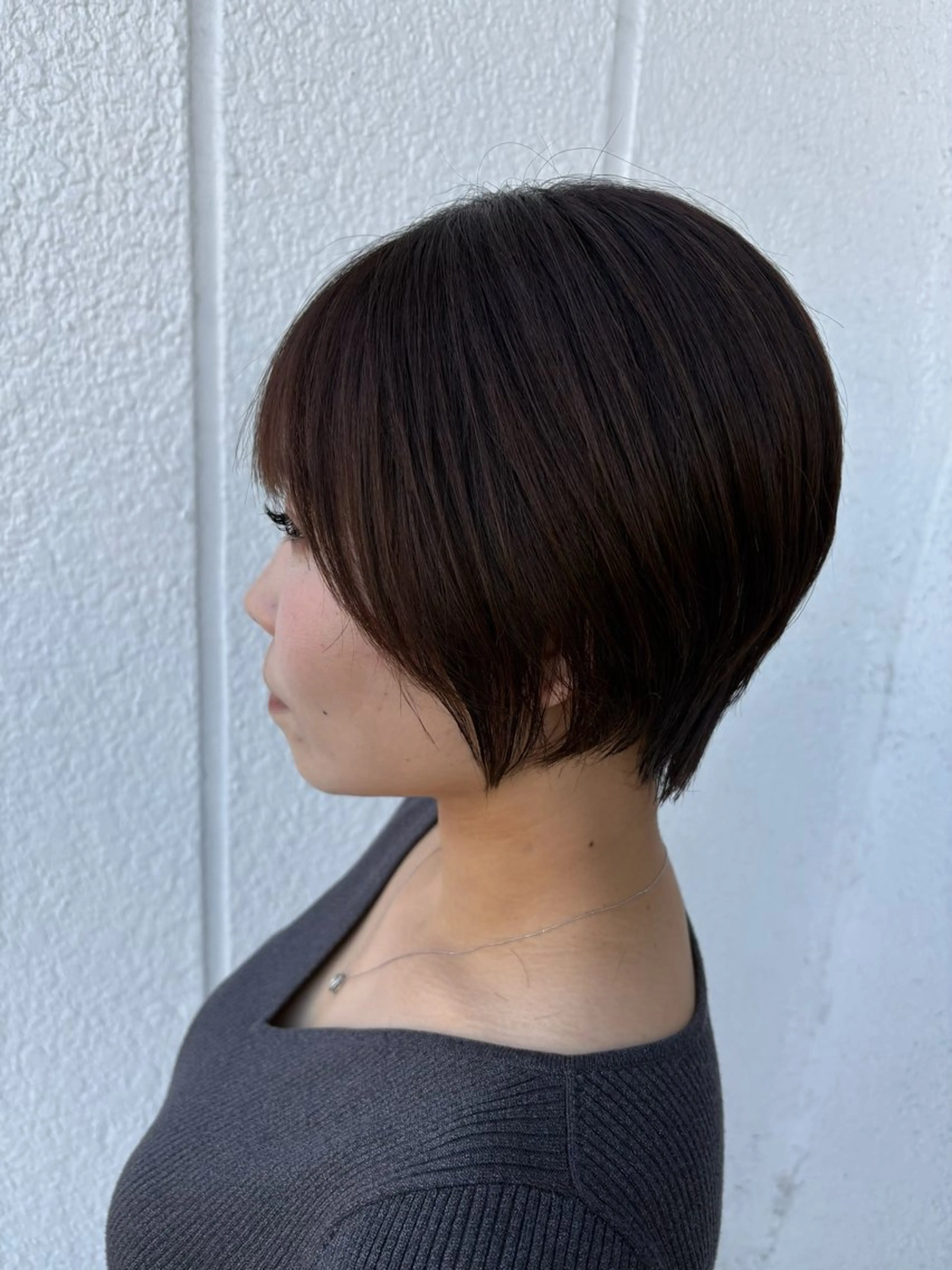 ショート ショートボブ ボブ ショートヘア カット トリートメント N-PLANTS KOTOHAのヘアスタイル