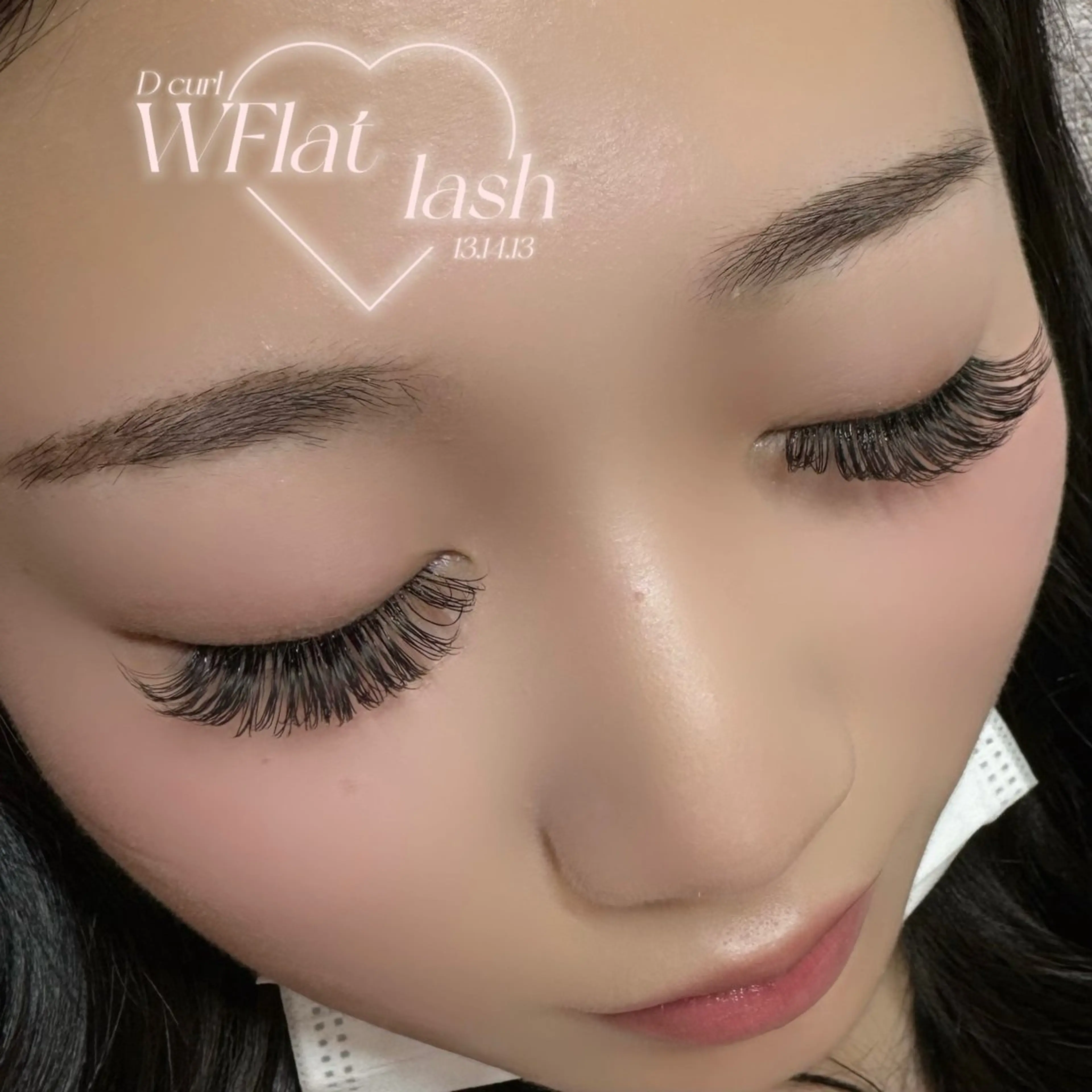 マツエク・マツパ フラットラッシュ Beauty Salonsunnyのマツエク・マツパデザイン