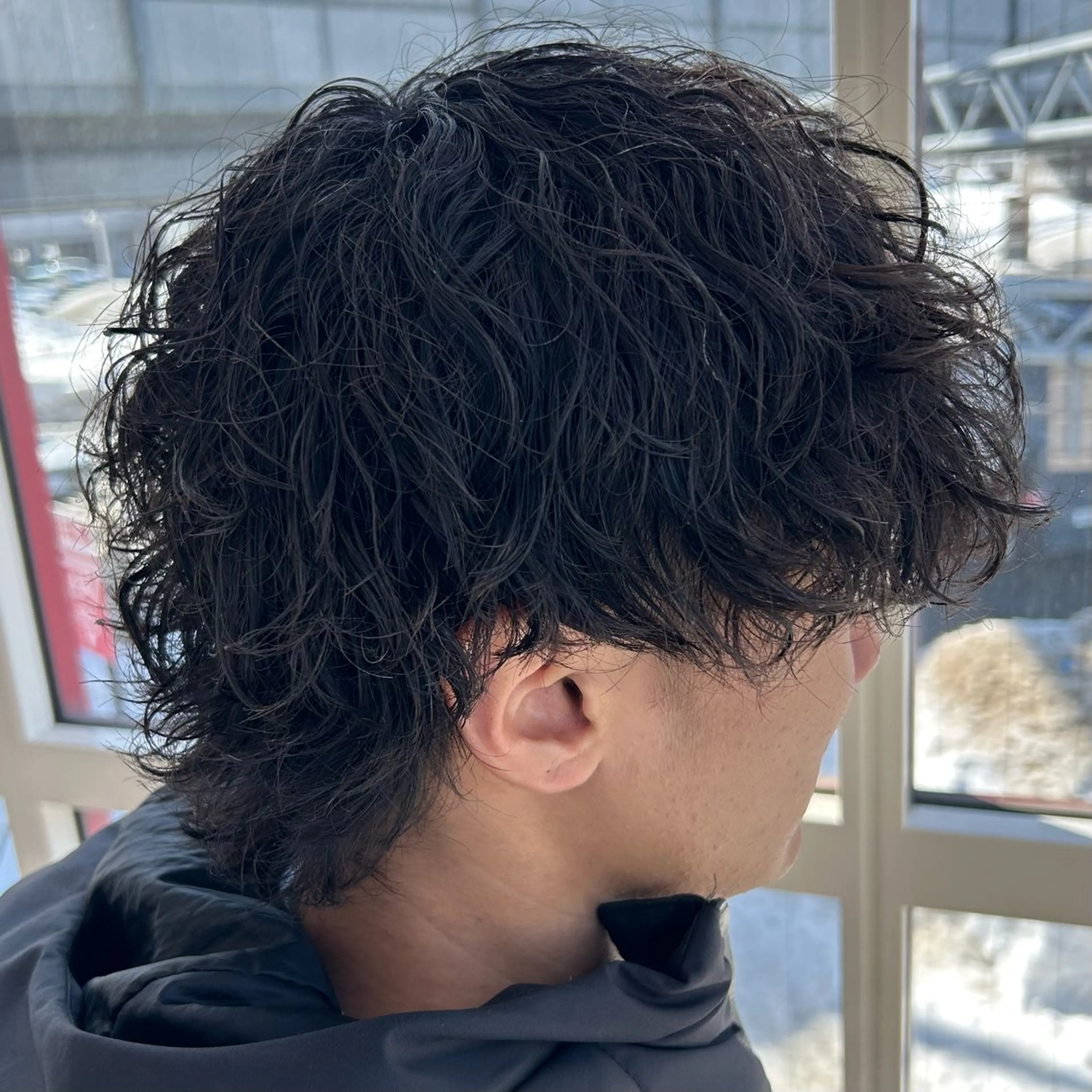 パーマ メンズ フェザーパーマ メンズパーマ 波巻きパーマ カット パーマ メンズパーマ/メンズ カット/たばたよしきのヘアスタイル