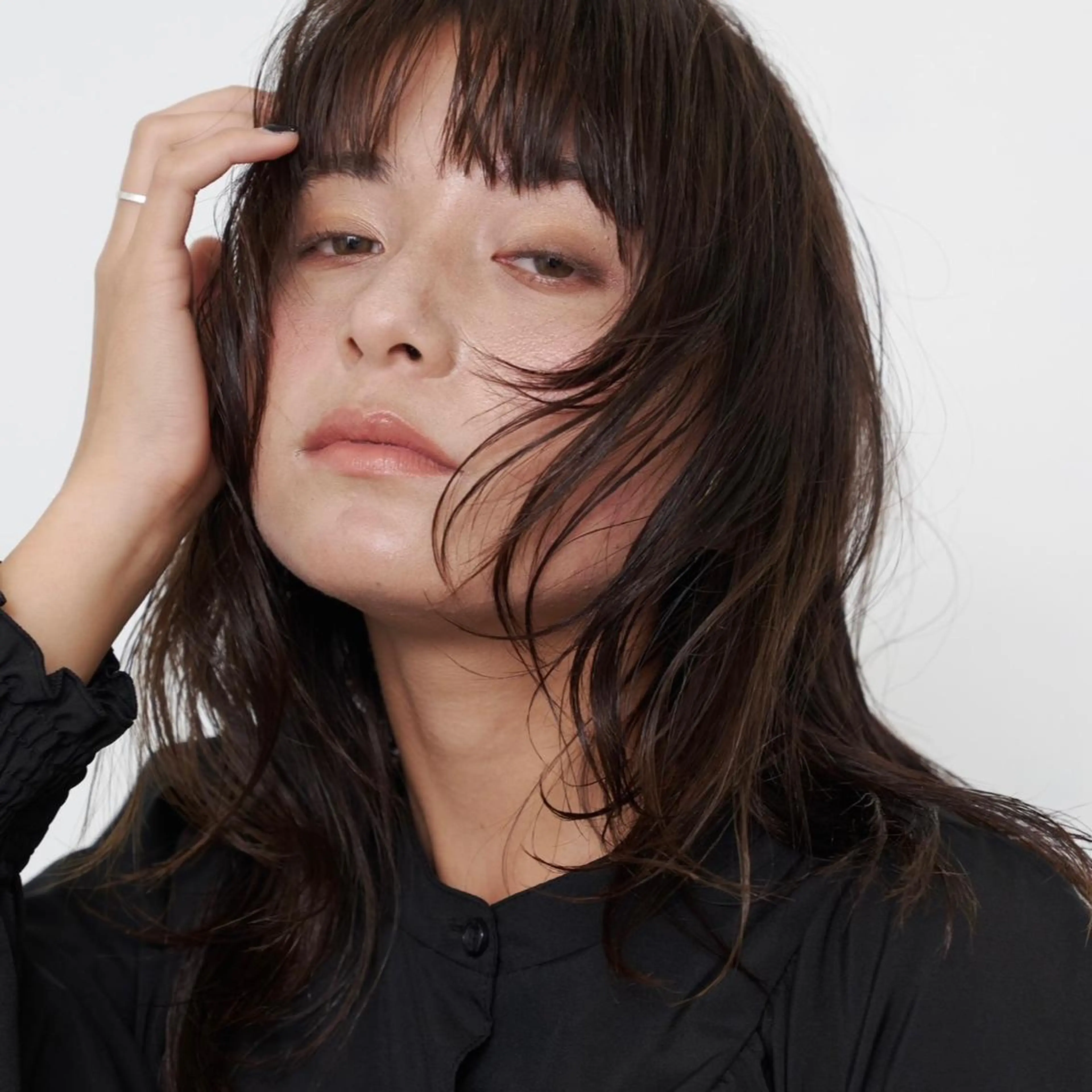 【胸上ミディアム】カット➕質感再整カラー➕4stepトリートメントの写真