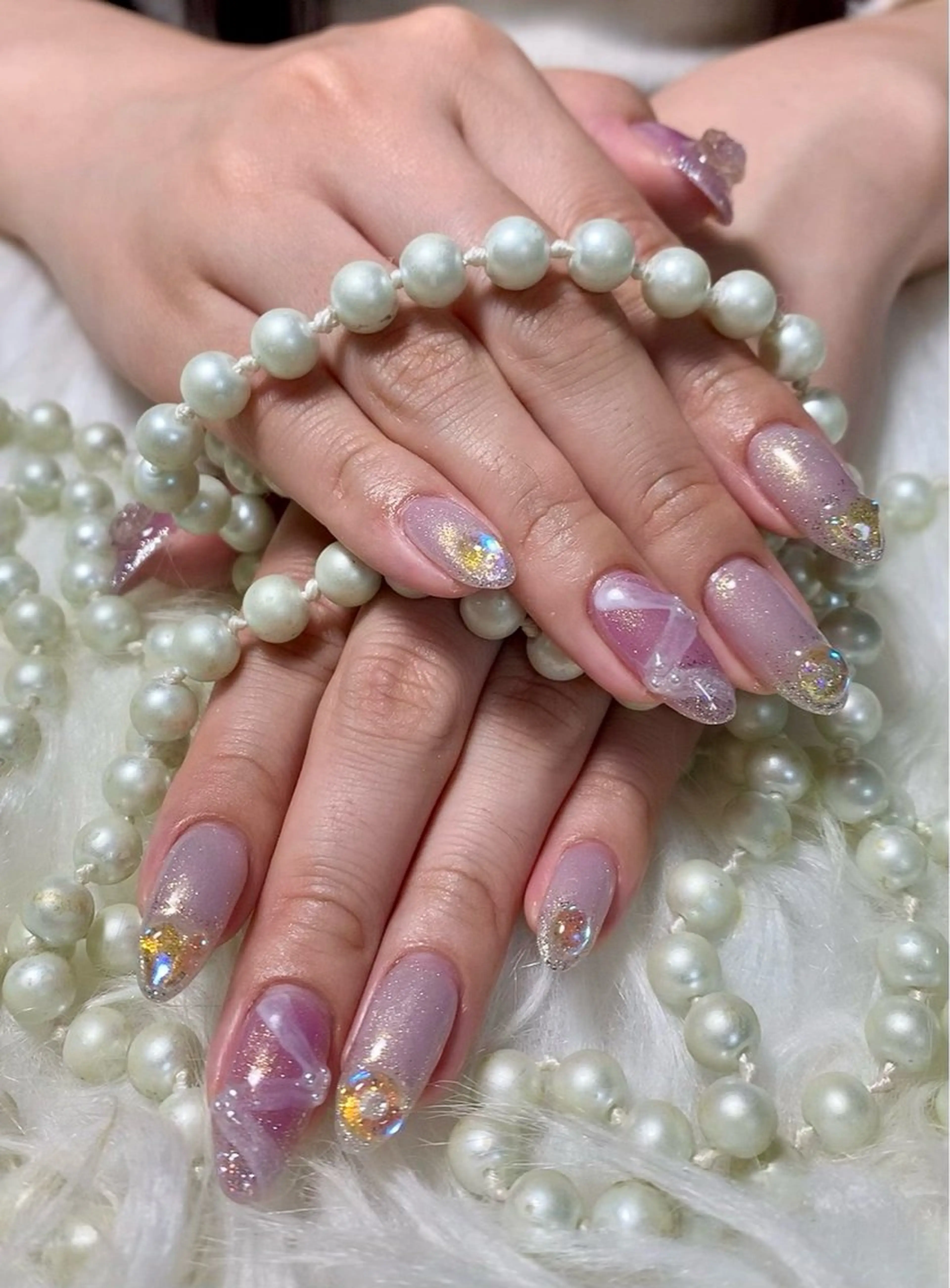 ❣️定額コース❣️🌼handネイル，当店30種類デザインから選べられます🌼の写真