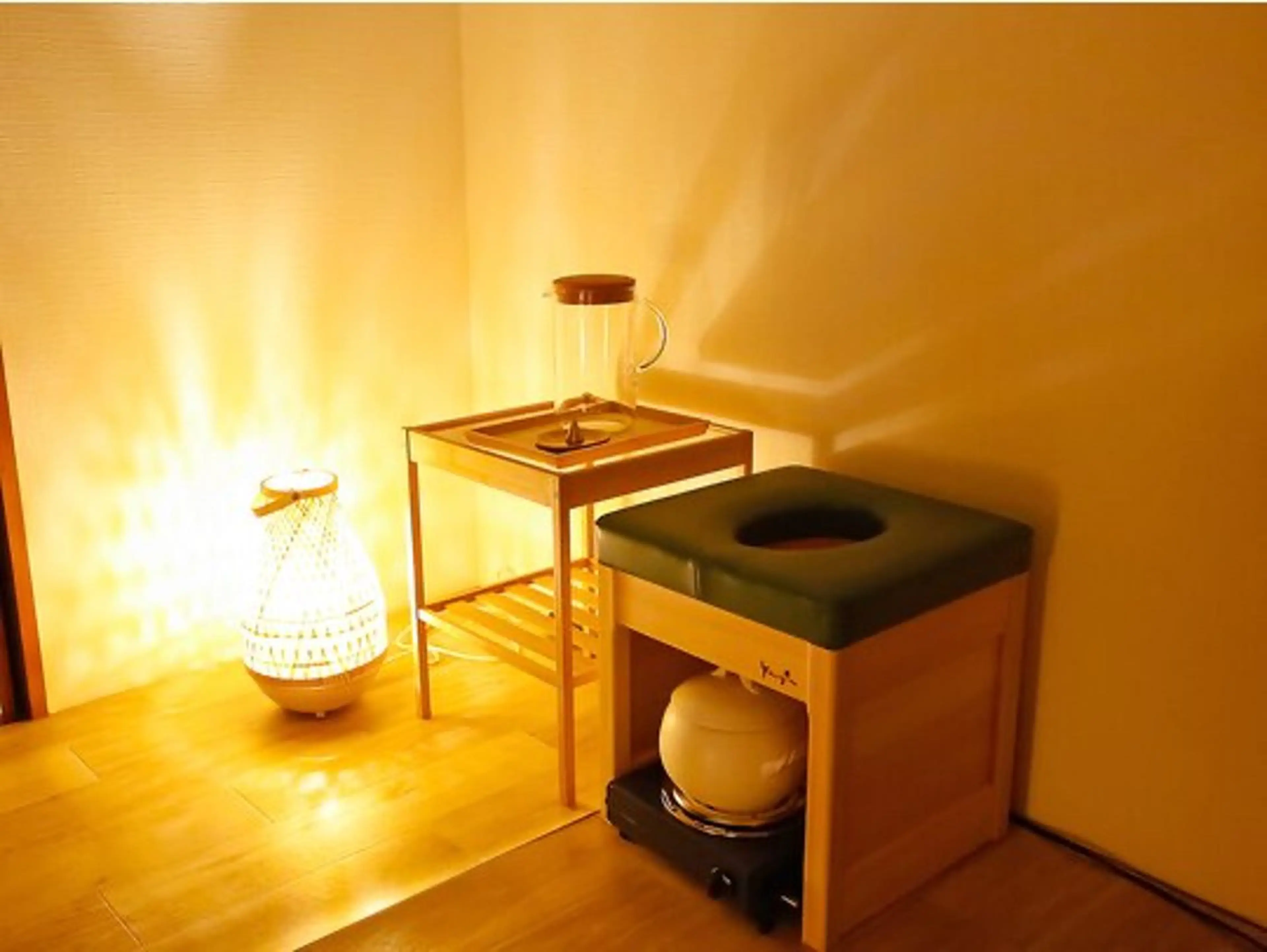 100%国産よもぎ使用！マイナスイオンでのぼせにくいポカポカよもぎ蒸しの写真