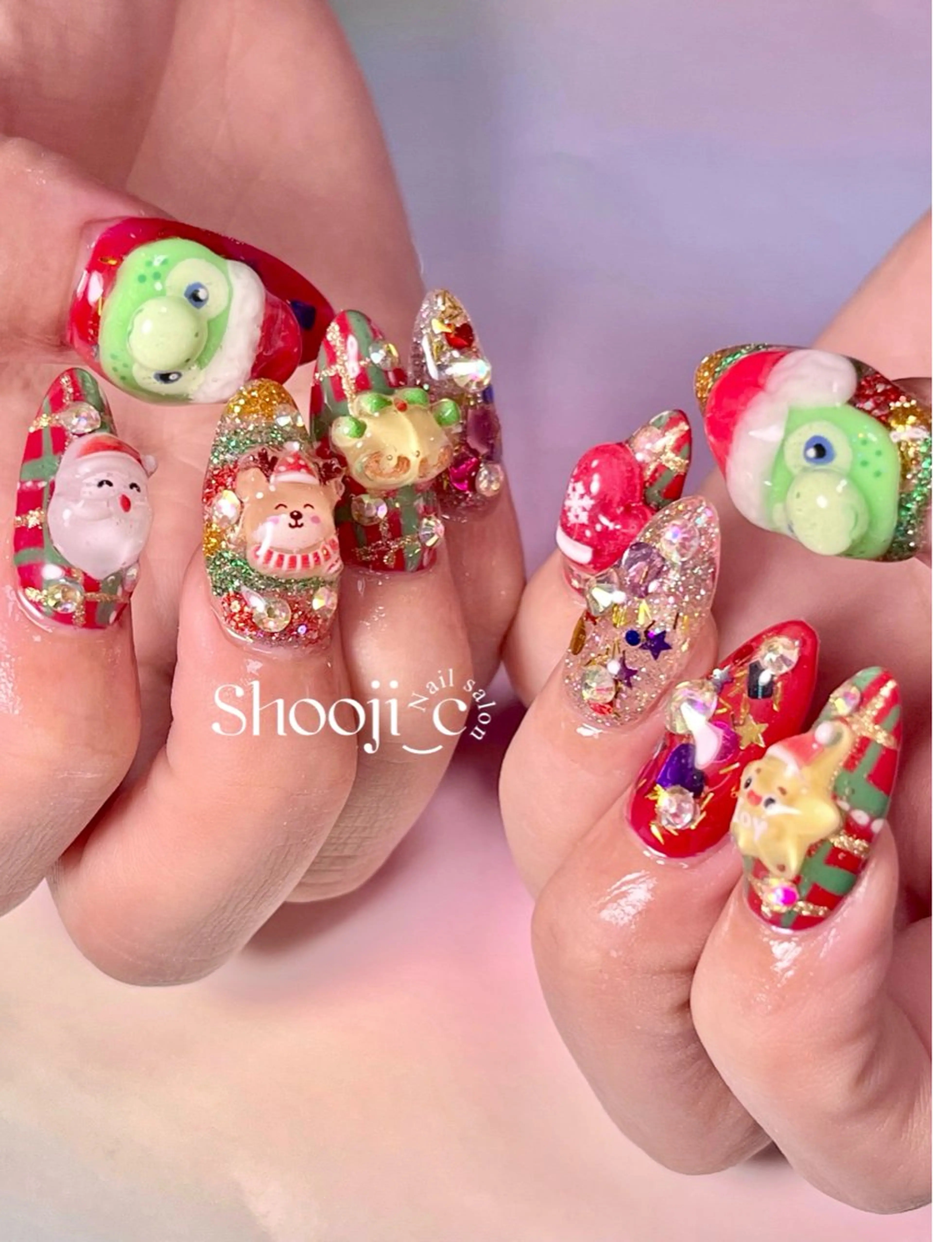 ネイル 冬ネイル クリスマス Shooji_c Nail salon所属・Shooji_c Nail salonのネイルデザイン
