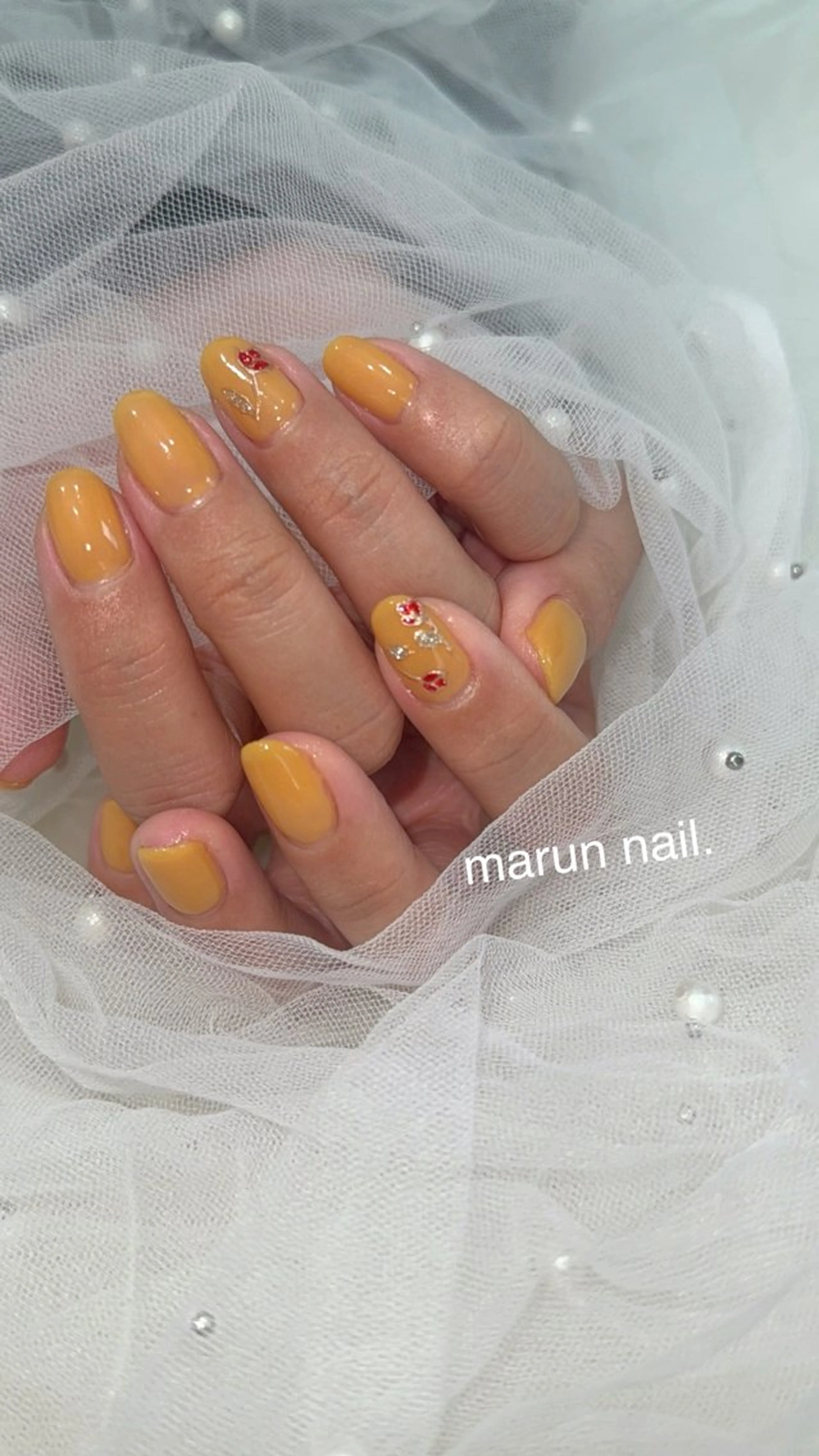 ネイル ハンドネイル marun._ megumi.のネイルデザイン