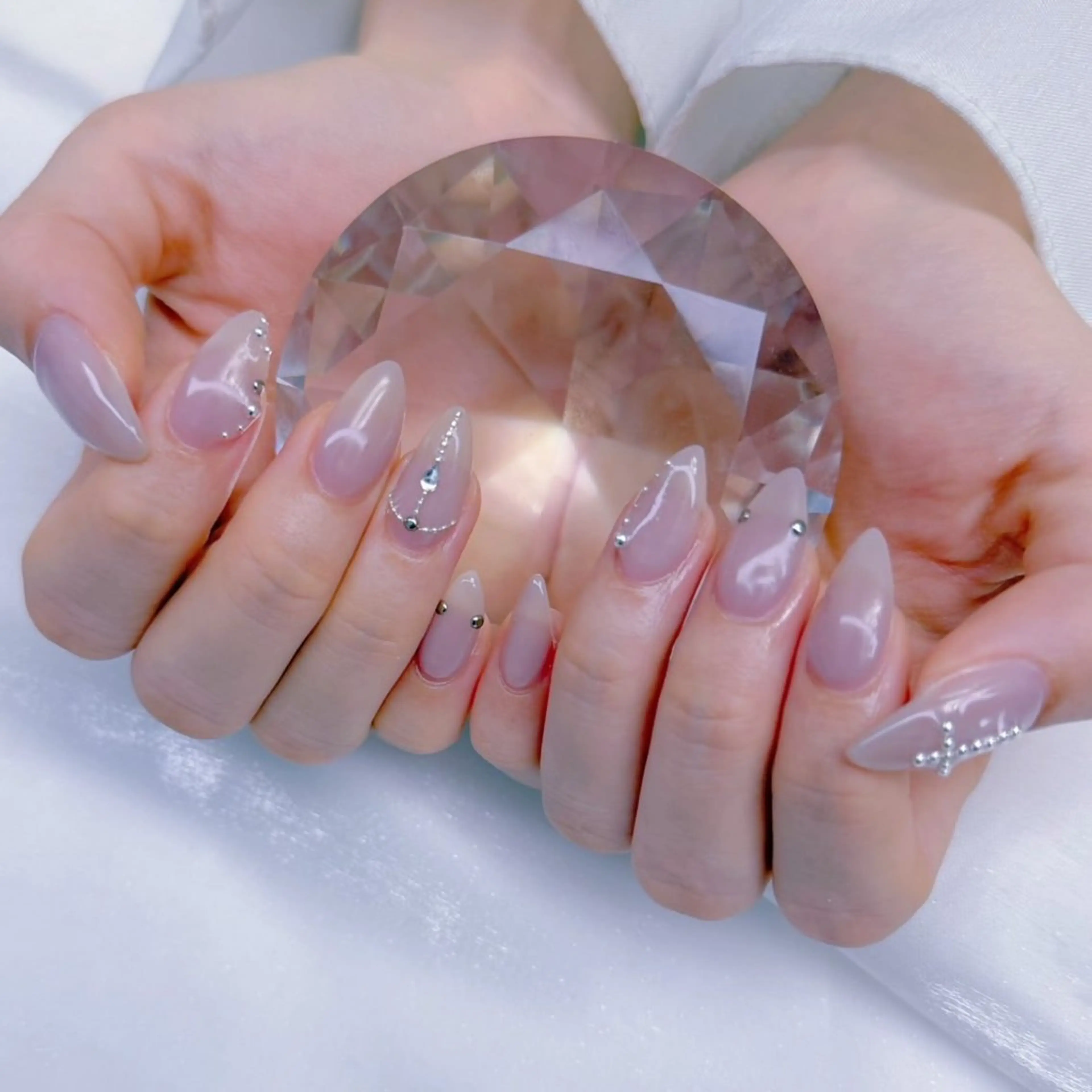ネイル Romymoon nail帆南☾ ໋のネイルデザイン