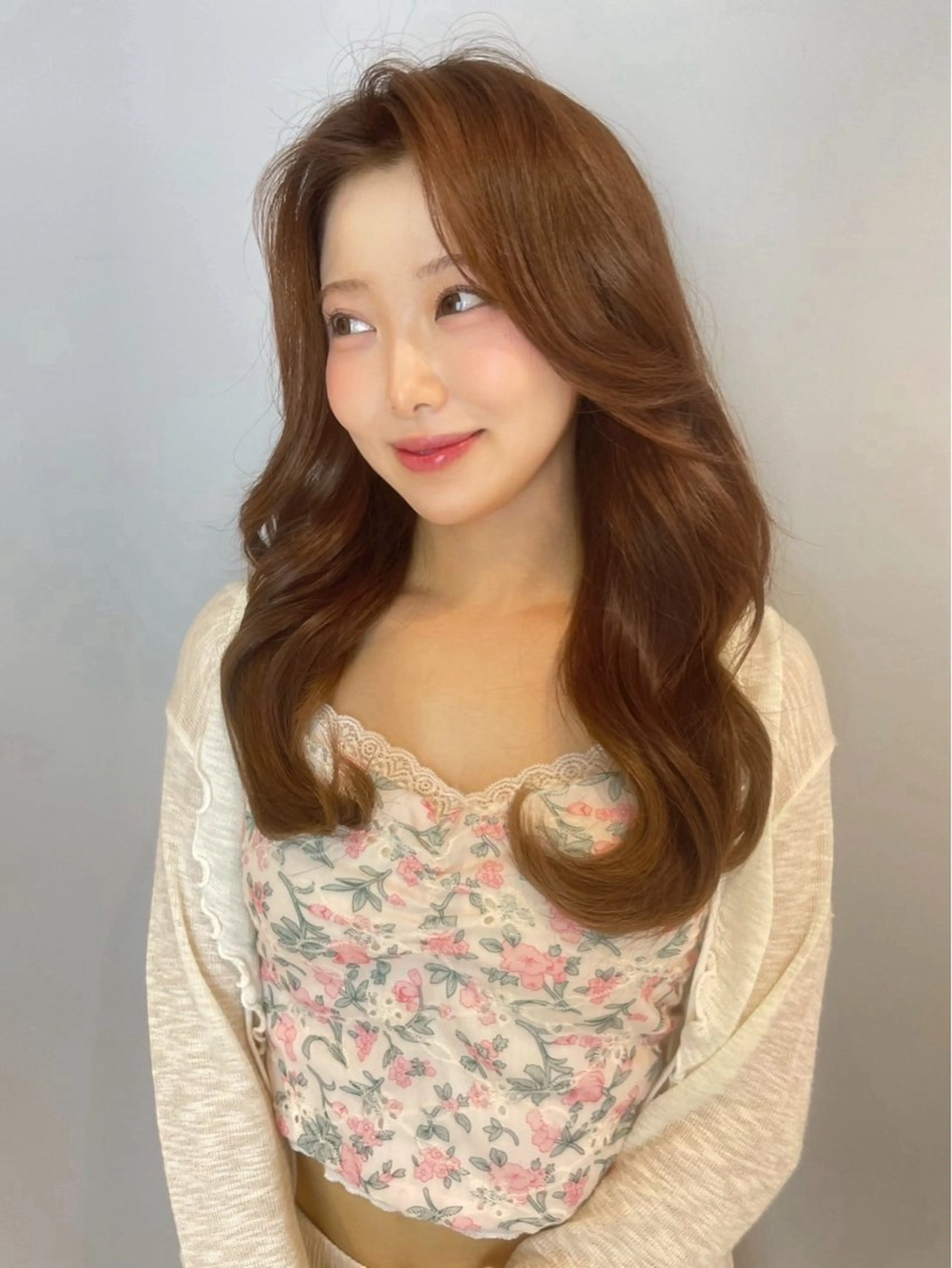 ロング 國分 桃愛のヘアスタイル