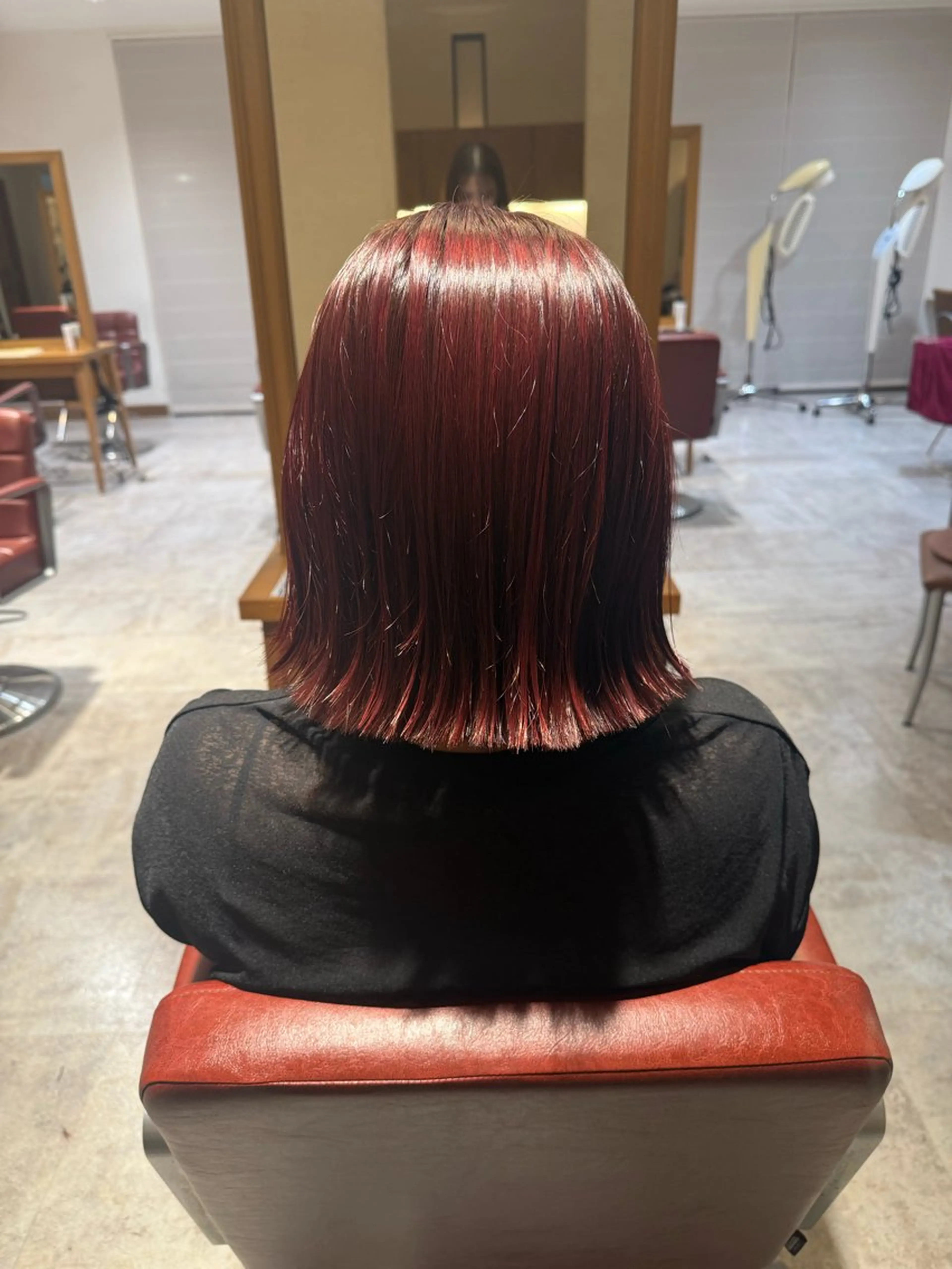 小鎗 乃愛のヘアスタイル