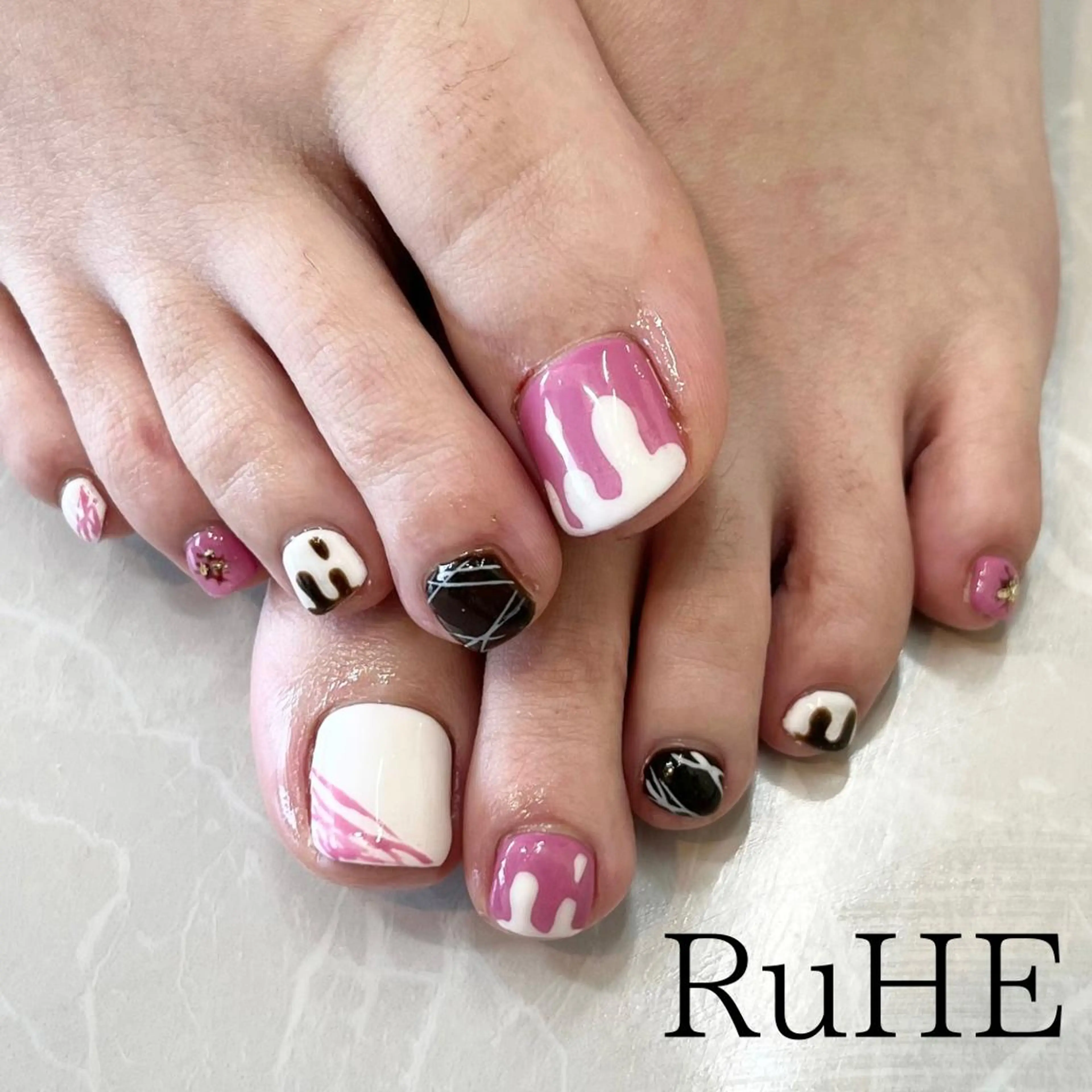 【オフあり】フットアートコースの写真