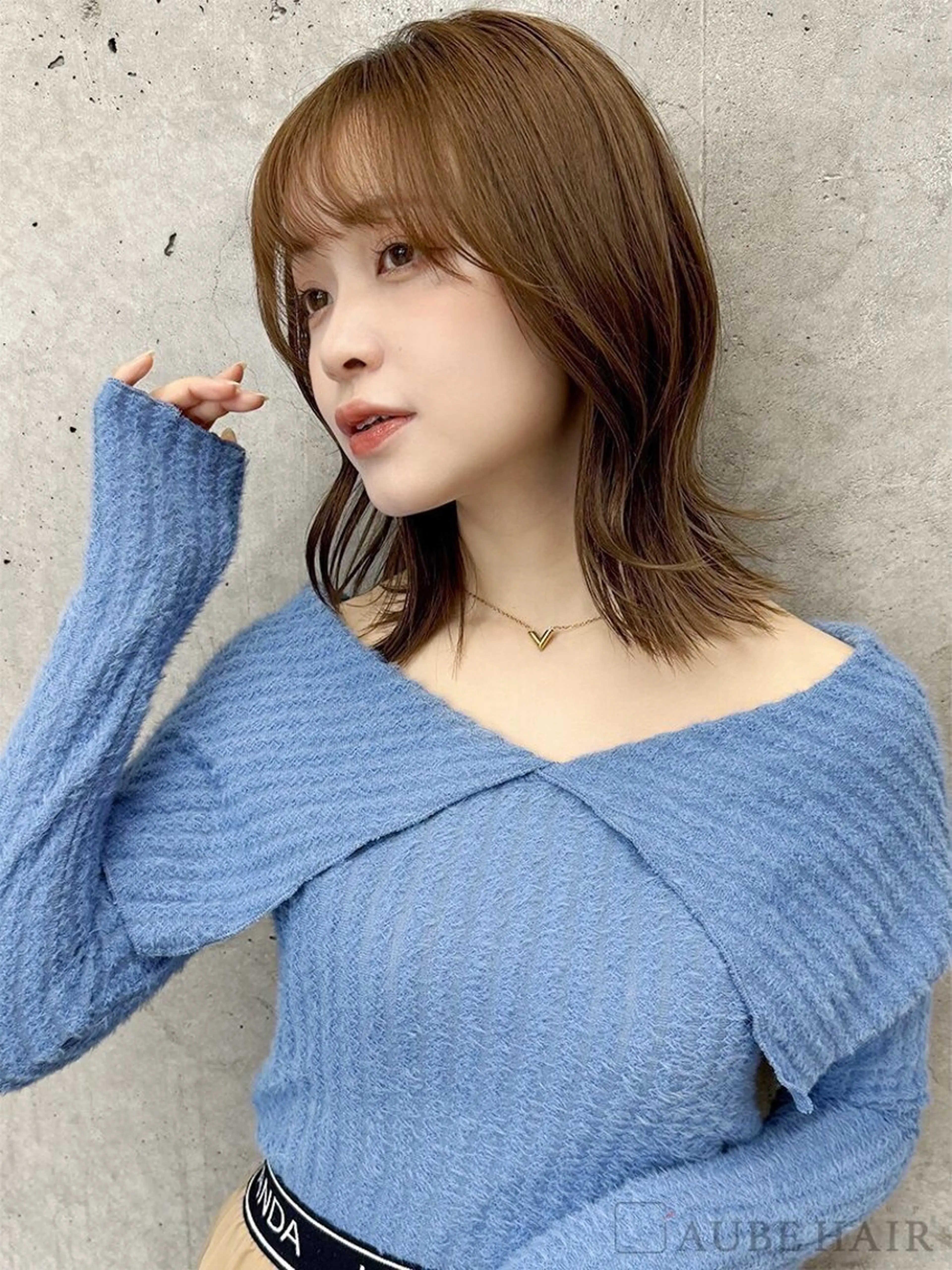 【新規限定】カット+カラー(リタッチ)+2step保湿トリートメント/¥5900の写真
