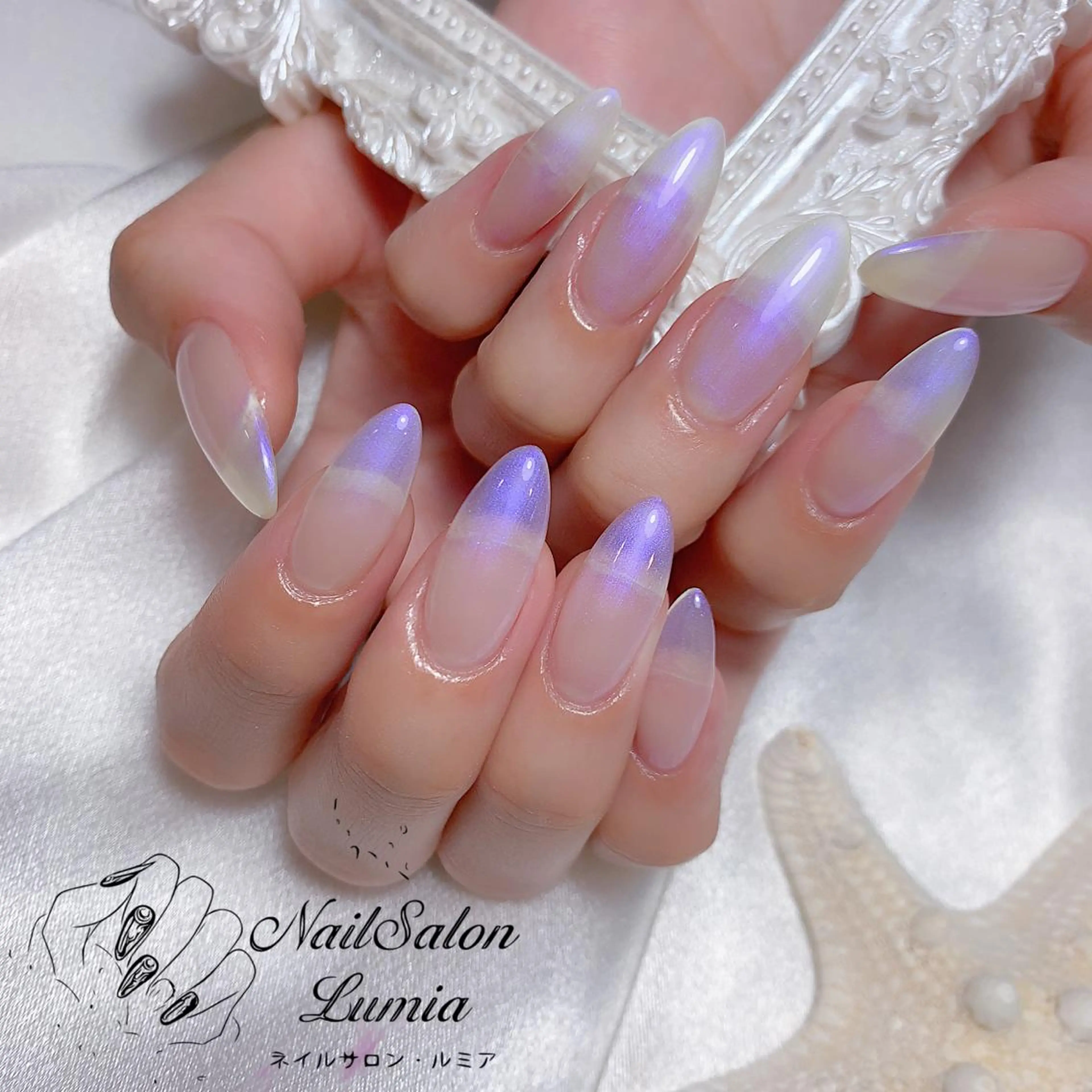 ネイル ハンドネイル ネイルサロン ルミア Lumia 店長のネイルデザイン