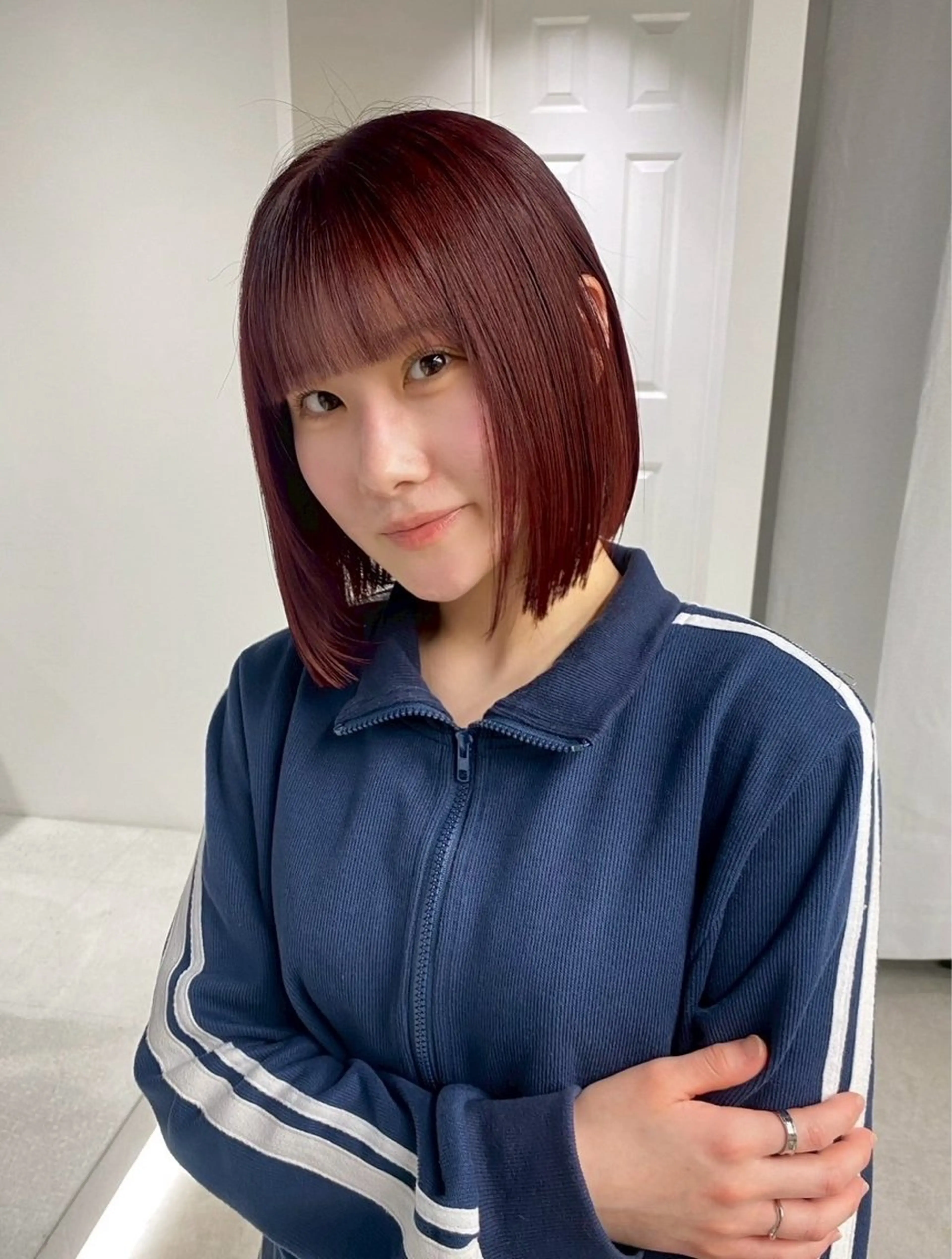 カラー ブリーチ ケアブリーチ デザインカラー ダブルカラー イヤリングカラー 酸性ストレート /ハイトーン/つばさのヘアスタイル