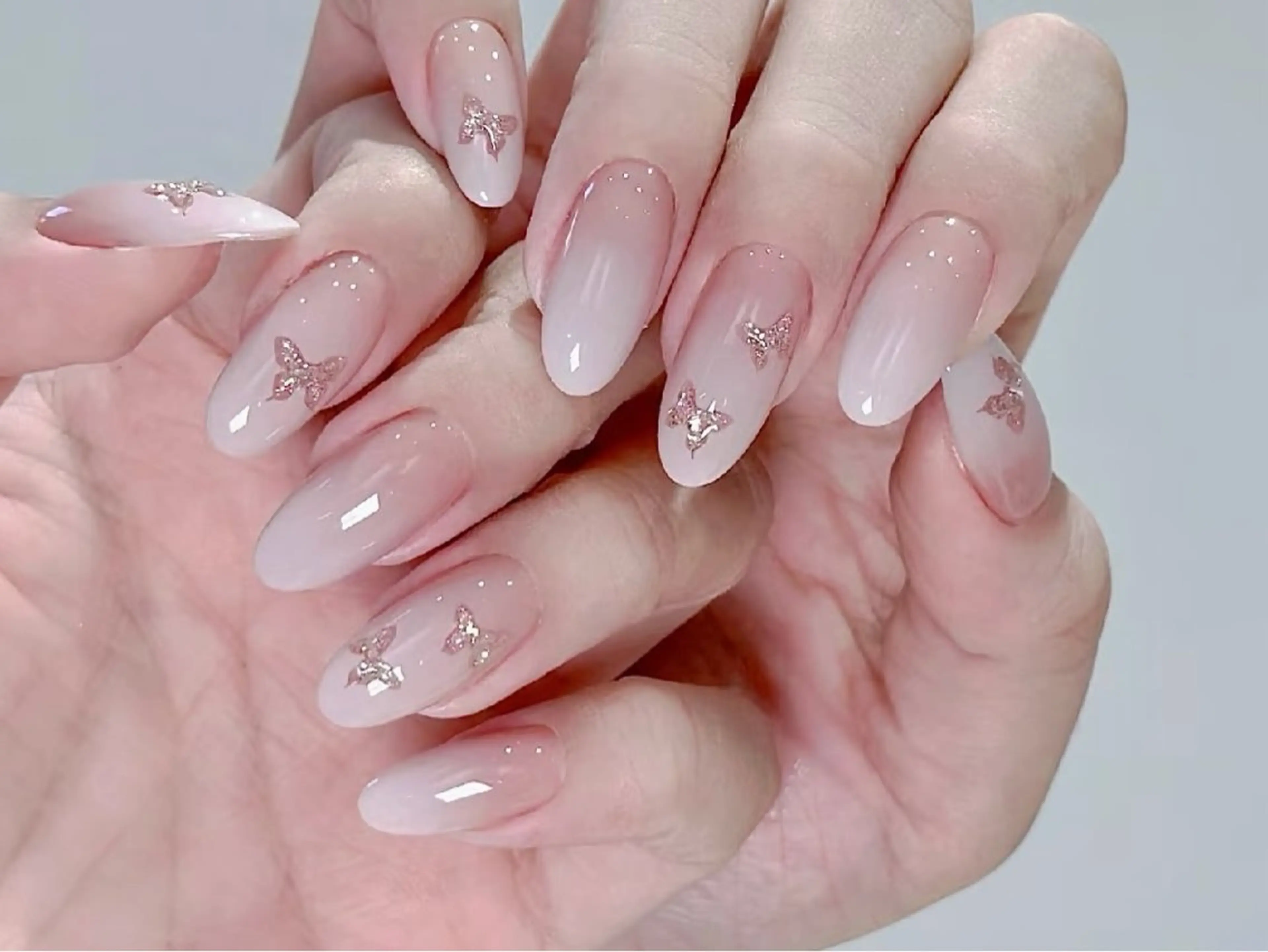 ネイル 韓国ネイル 持ち込み スカルプネイル ワンホンネイル ハンドネイル Speraネイル 大宮店🎀のネイルデザイン