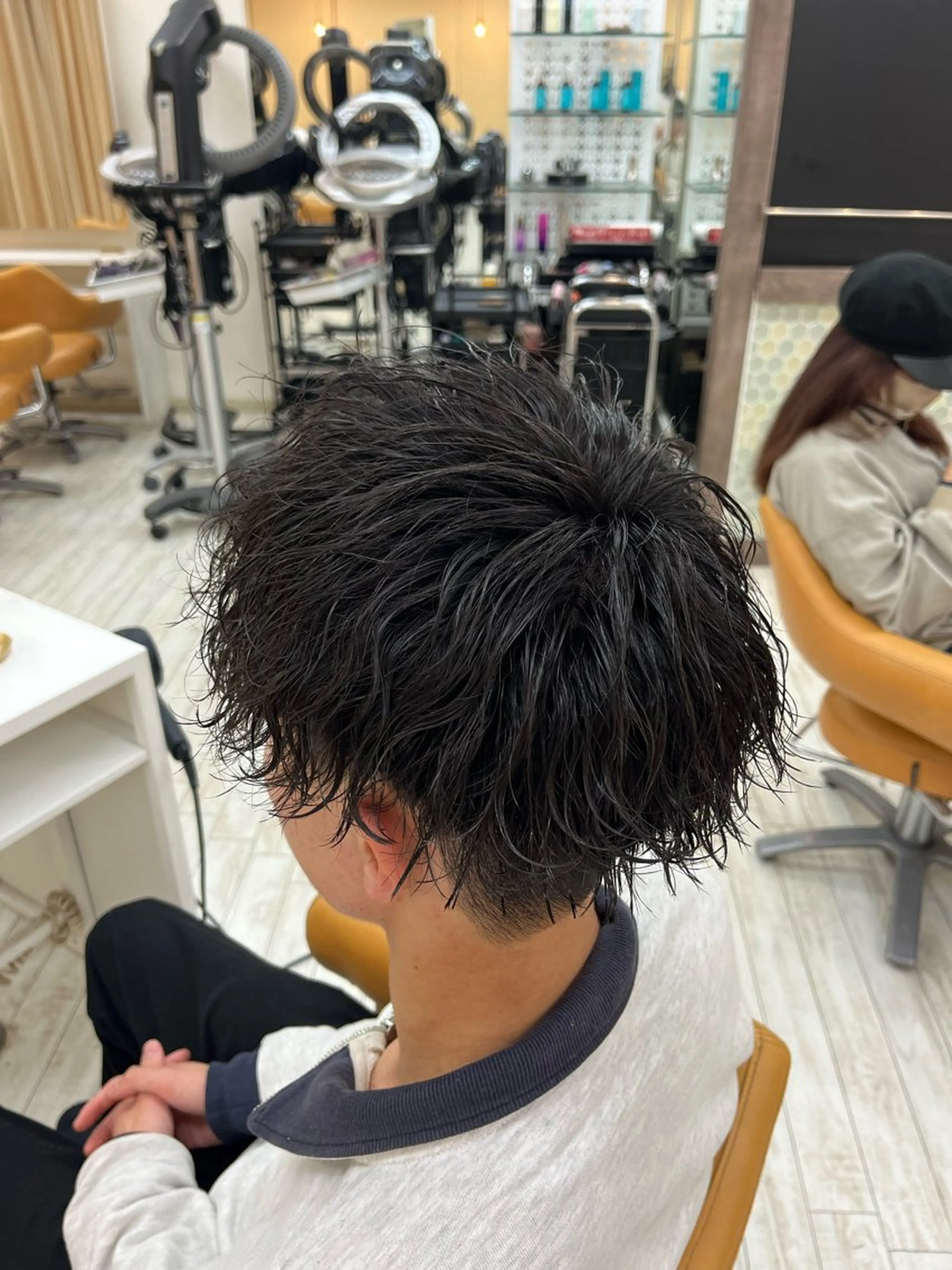 パーマ メンズ 西山 月鈴のヘアスタイル