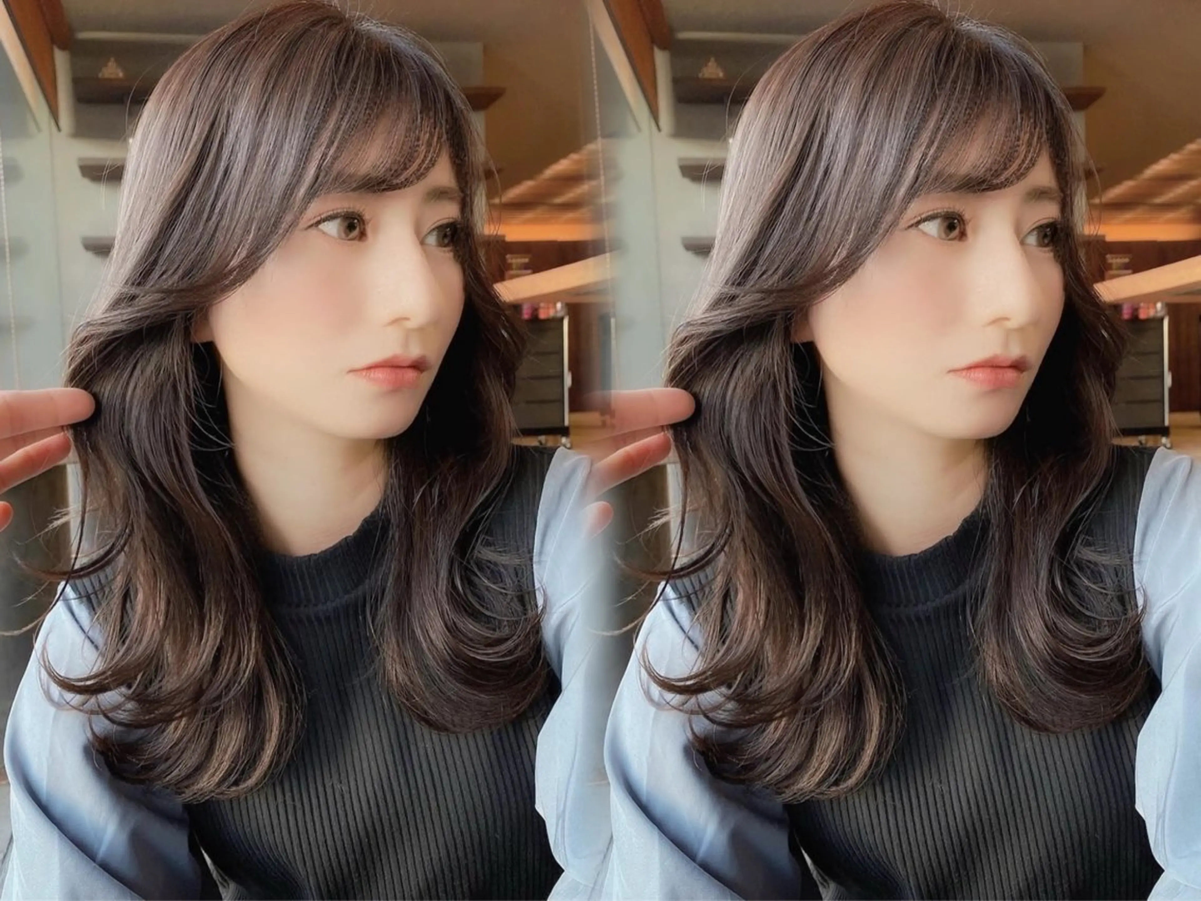 セミロング 古川 幸輝のヘアスタイル