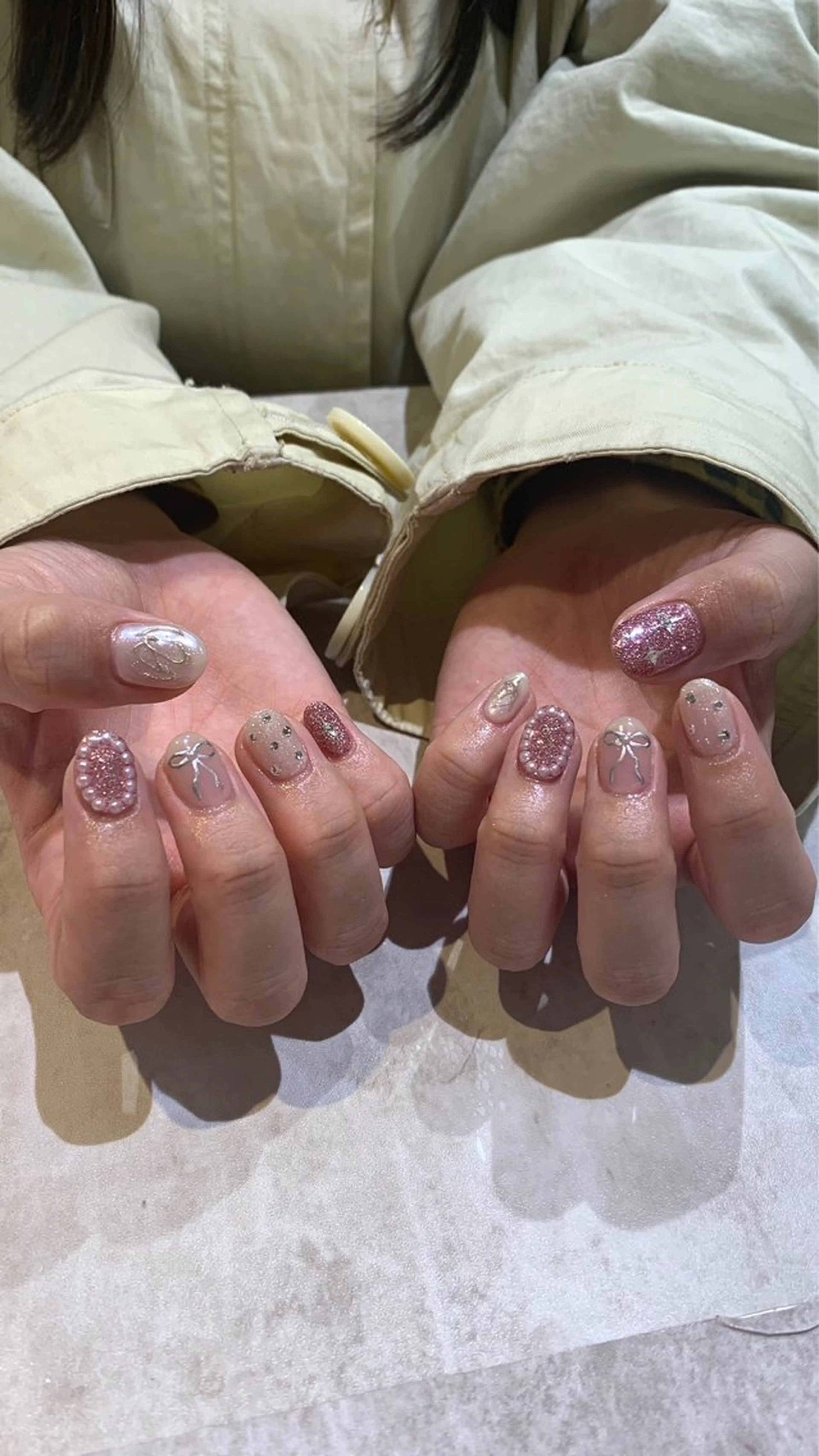 ネイル ハンドネイル 🤍 YUI 🤍のネイルデザイン