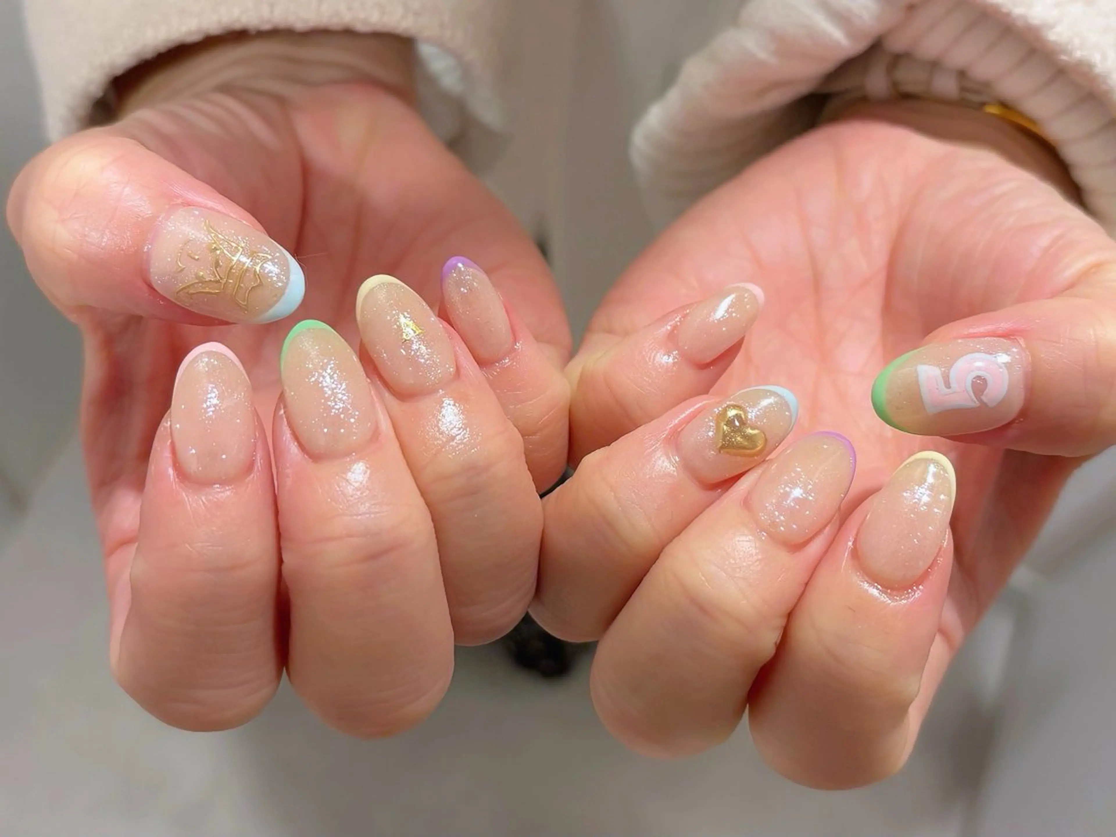 ネイル フレンチネイル nail salon c houseのネイルデザイン