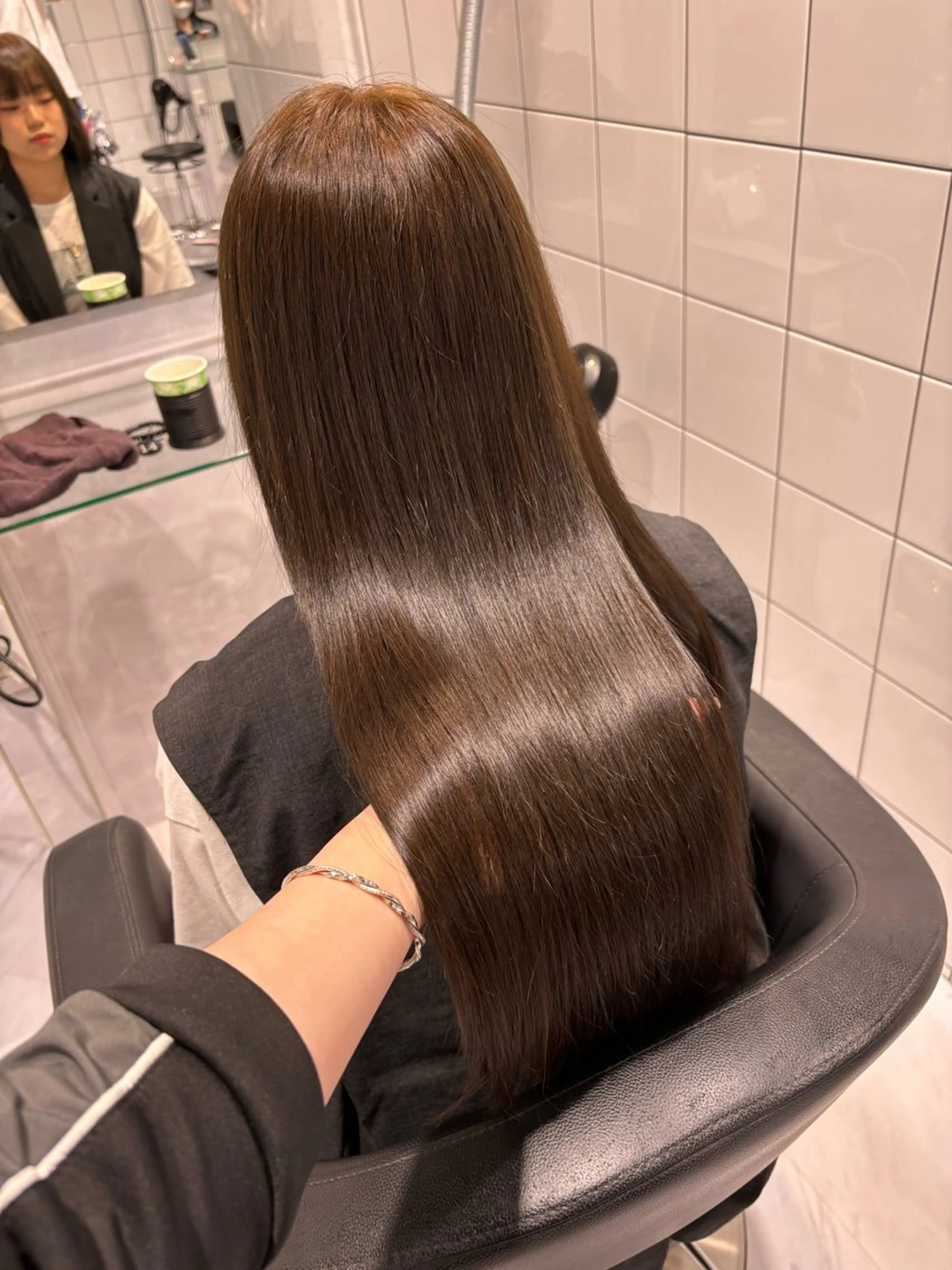 ロング カラー 表参道♡暗髪♡ 艶カラー♡アユミのヘアスタイル