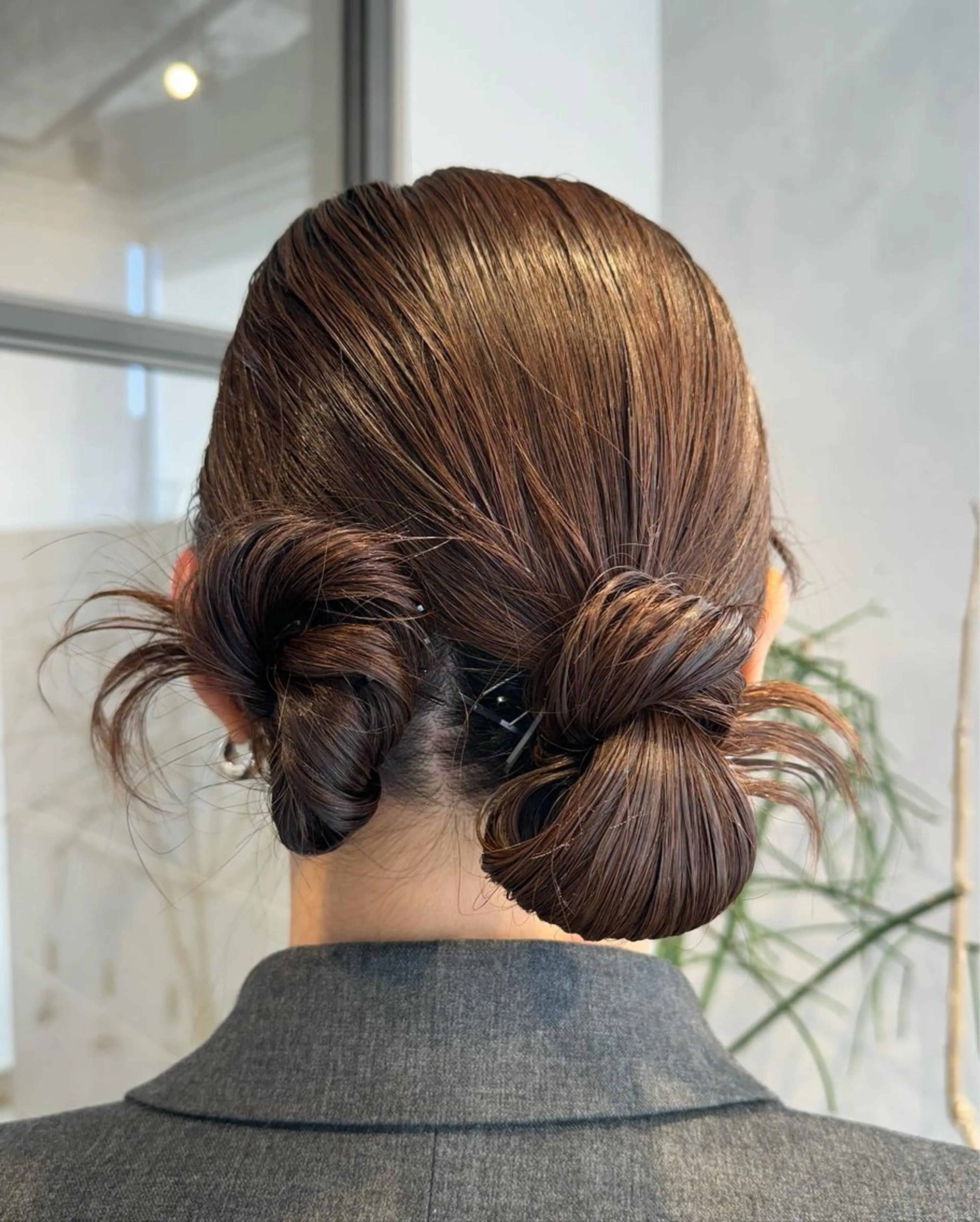 ヘアアレンジ 透明感カラー✨艶髪 制作🌱山根あゆみのヘアスタイル