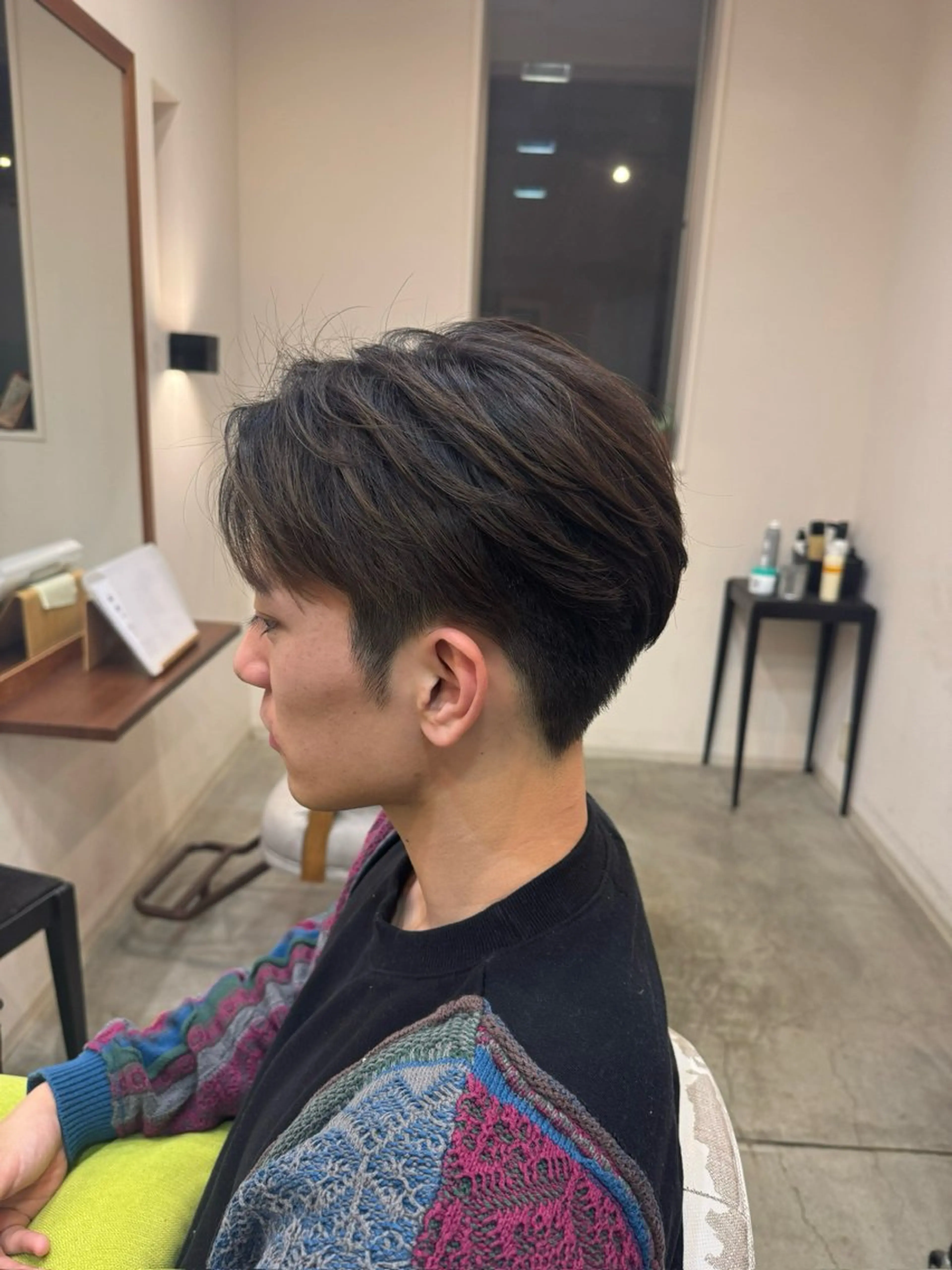 メンズ 座古 大輝のヘアスタイル