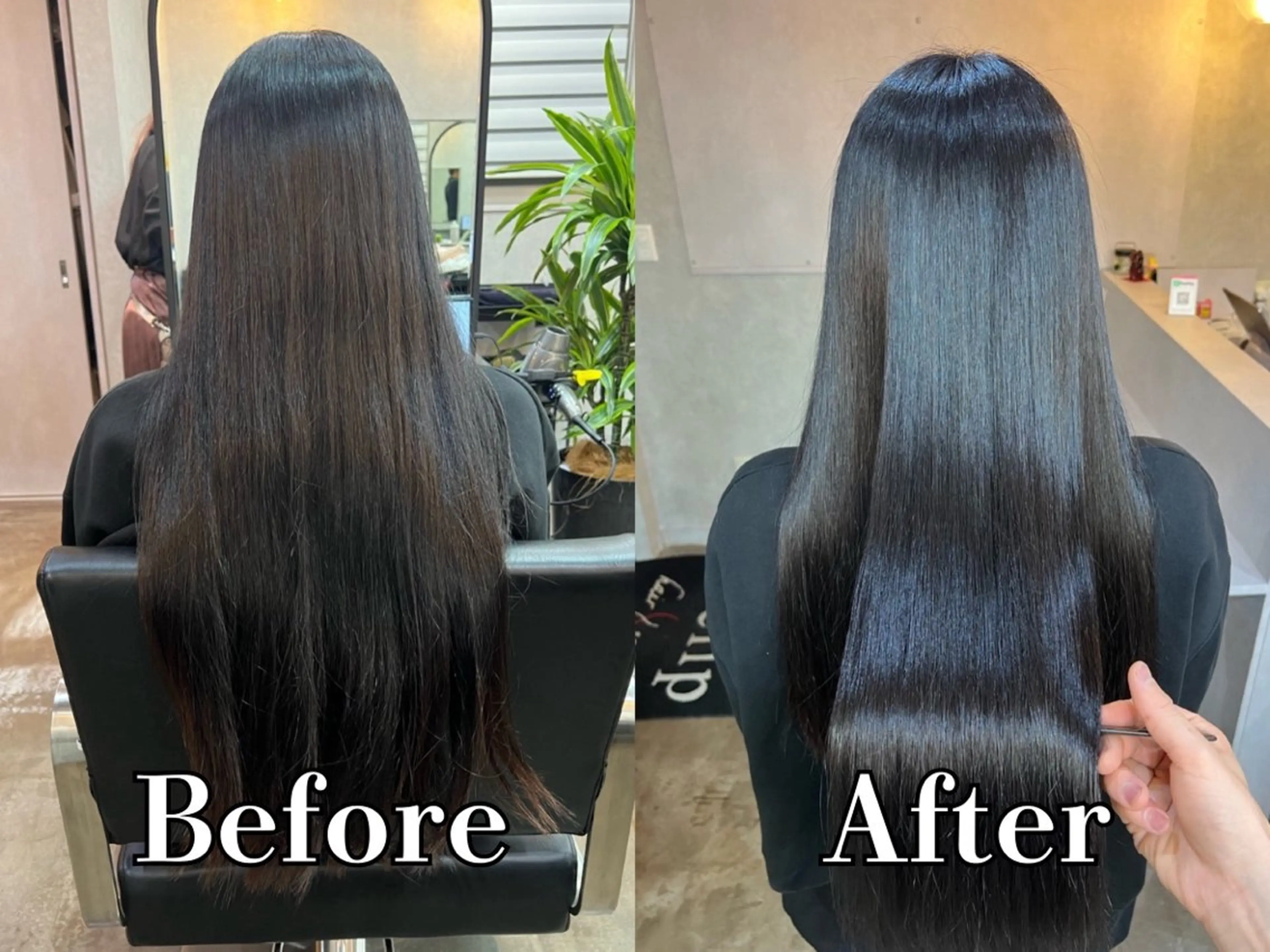 ロング 髪質改善 韓国風ヘア トリートメント トリートメント ar clip所属・表参道/透明感カラー /髪質改善/駿太のヘアスタイル