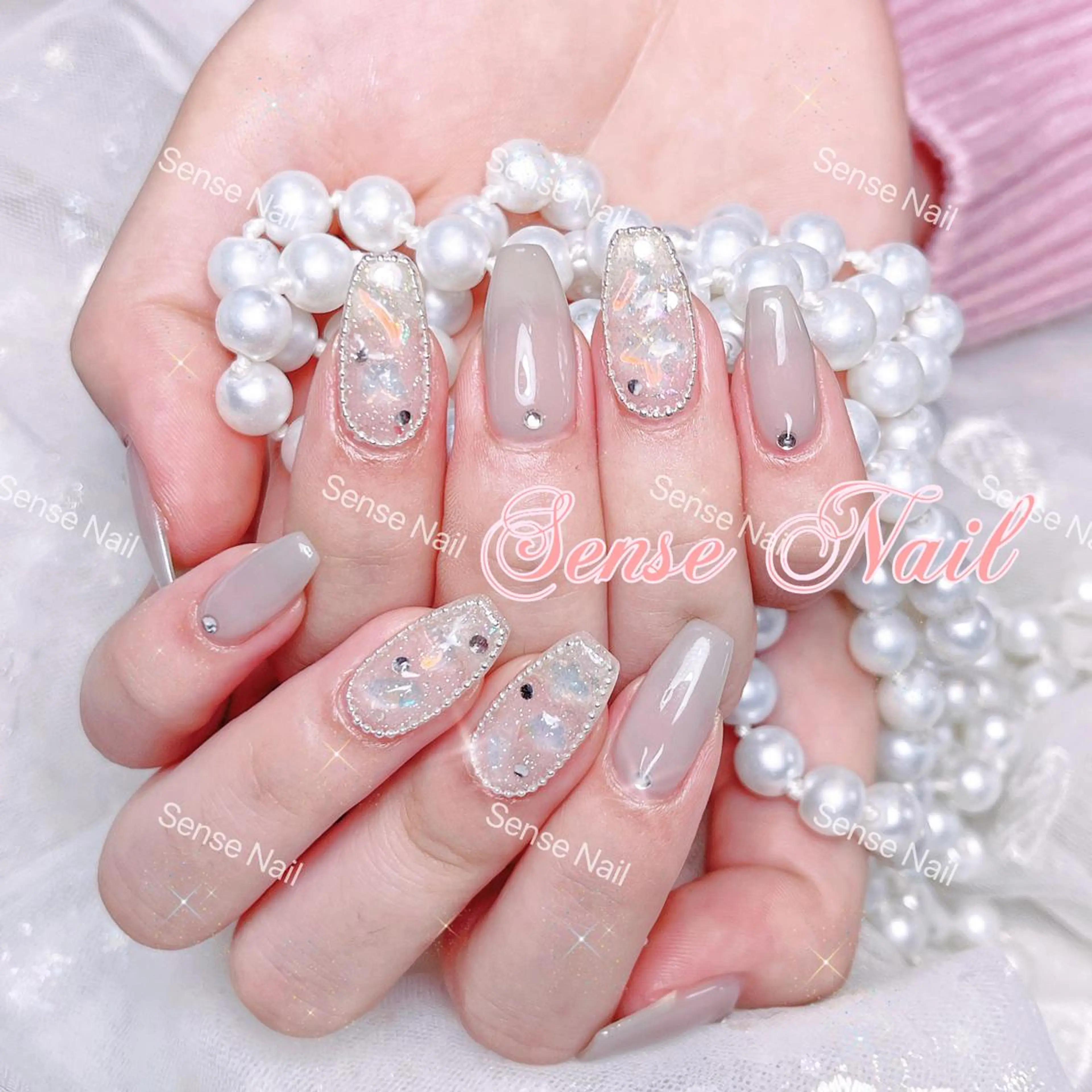ネイル ハンドネイル Bunny 🐰のネイルデザイン