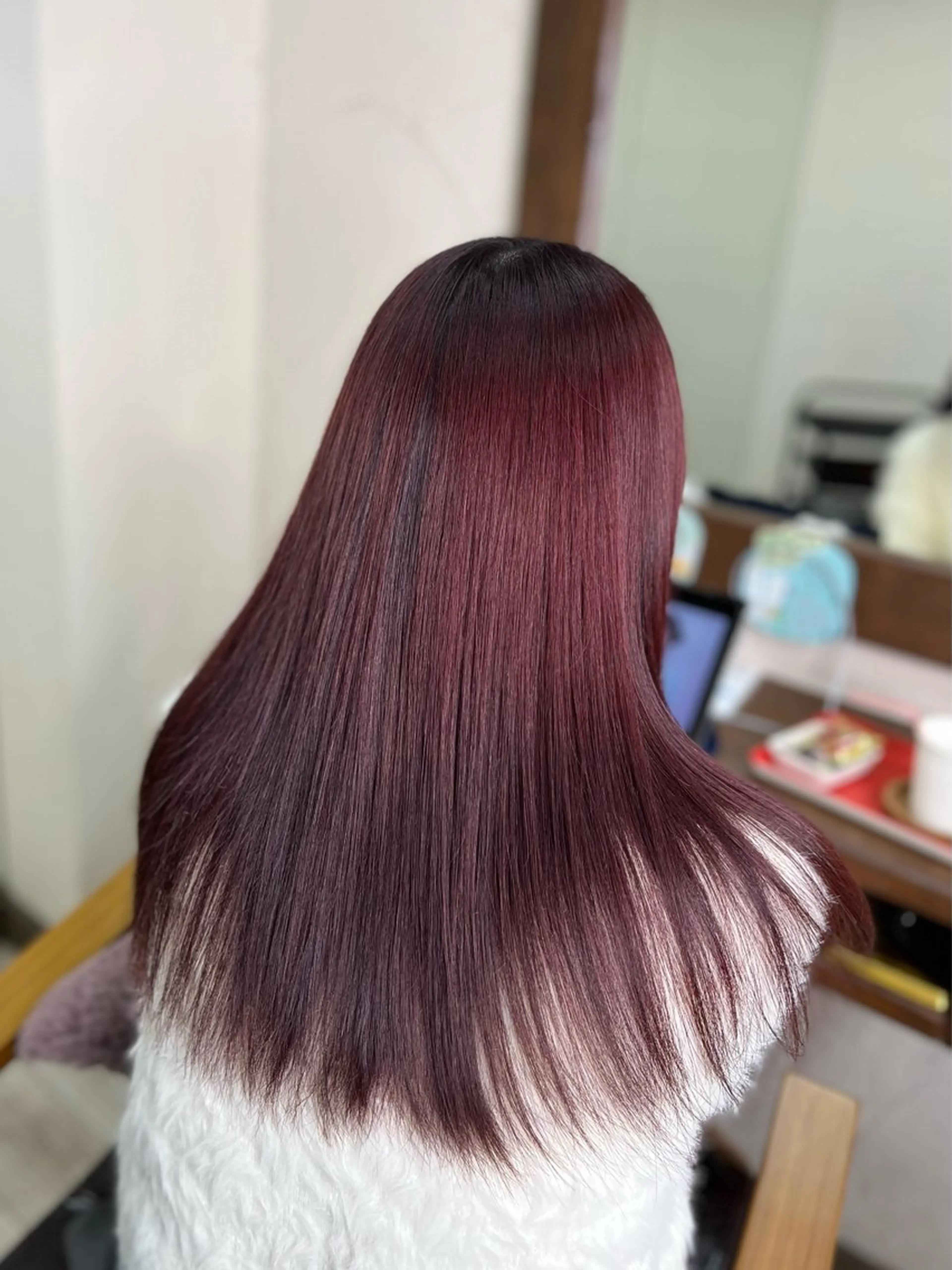 ロング カラー ヘアカラー トリートメント SHUN 🫧透明感カラー🫧のヘアスタイル